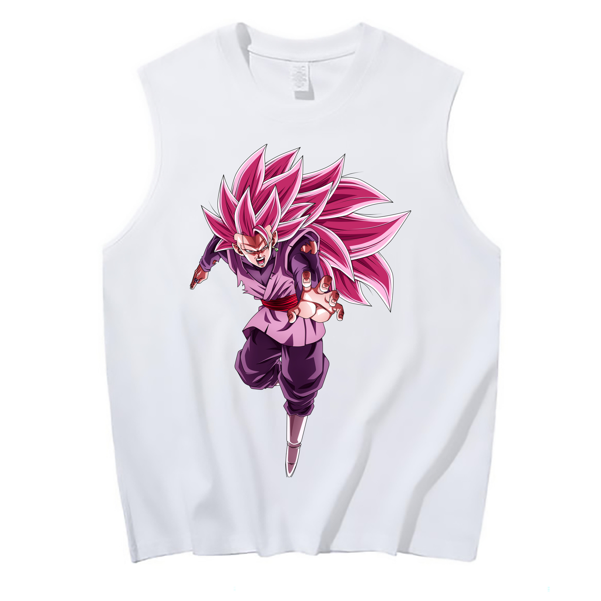 （画像用） ドラゴンボール ベジット DRAGON BALL Vegetto コットン100％タンクトップ（フロントプリント）