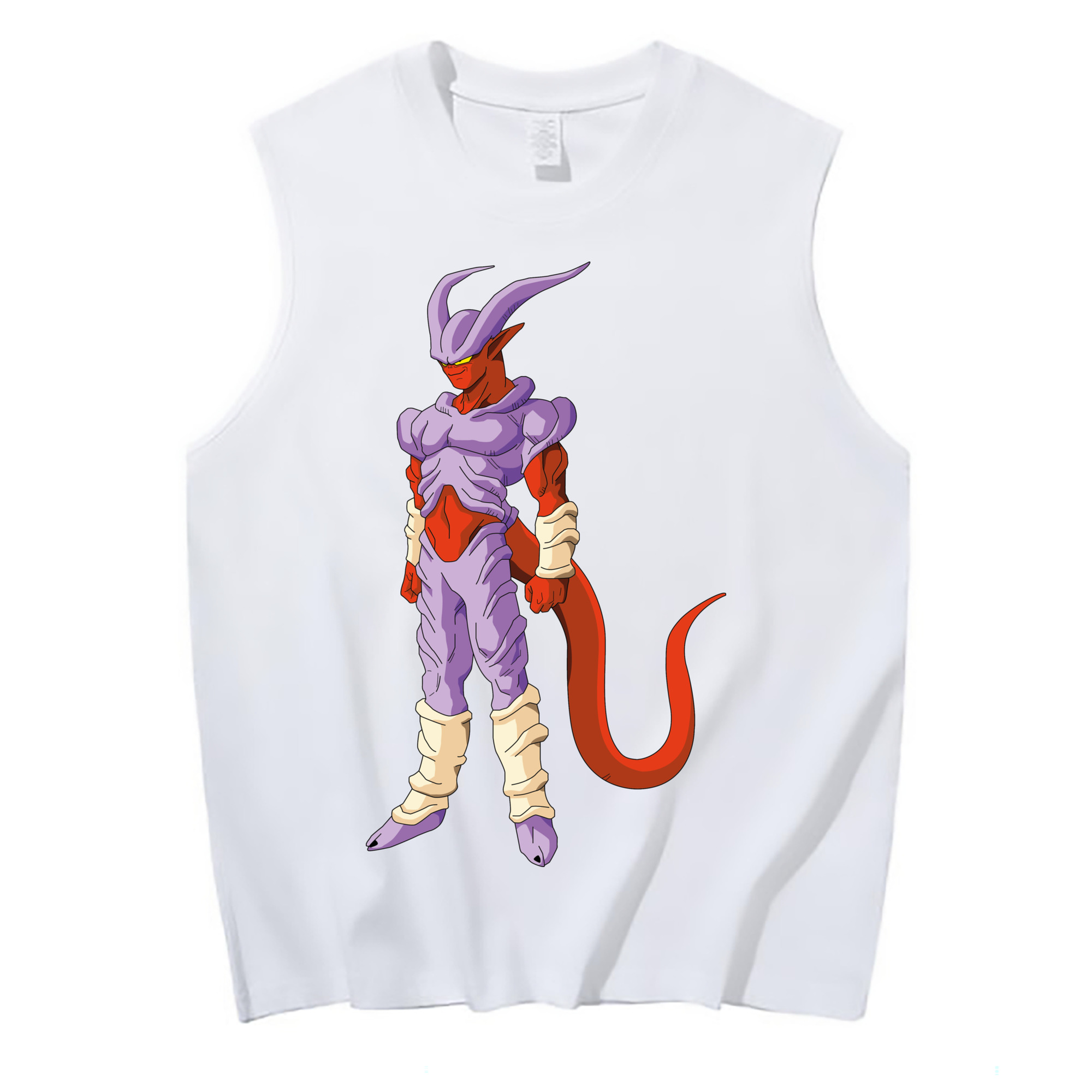 （画像用） ドラゴンボール ジャネンバ DRAGON BALL Janemba コットン100％タンクトップ（フロントプリント）