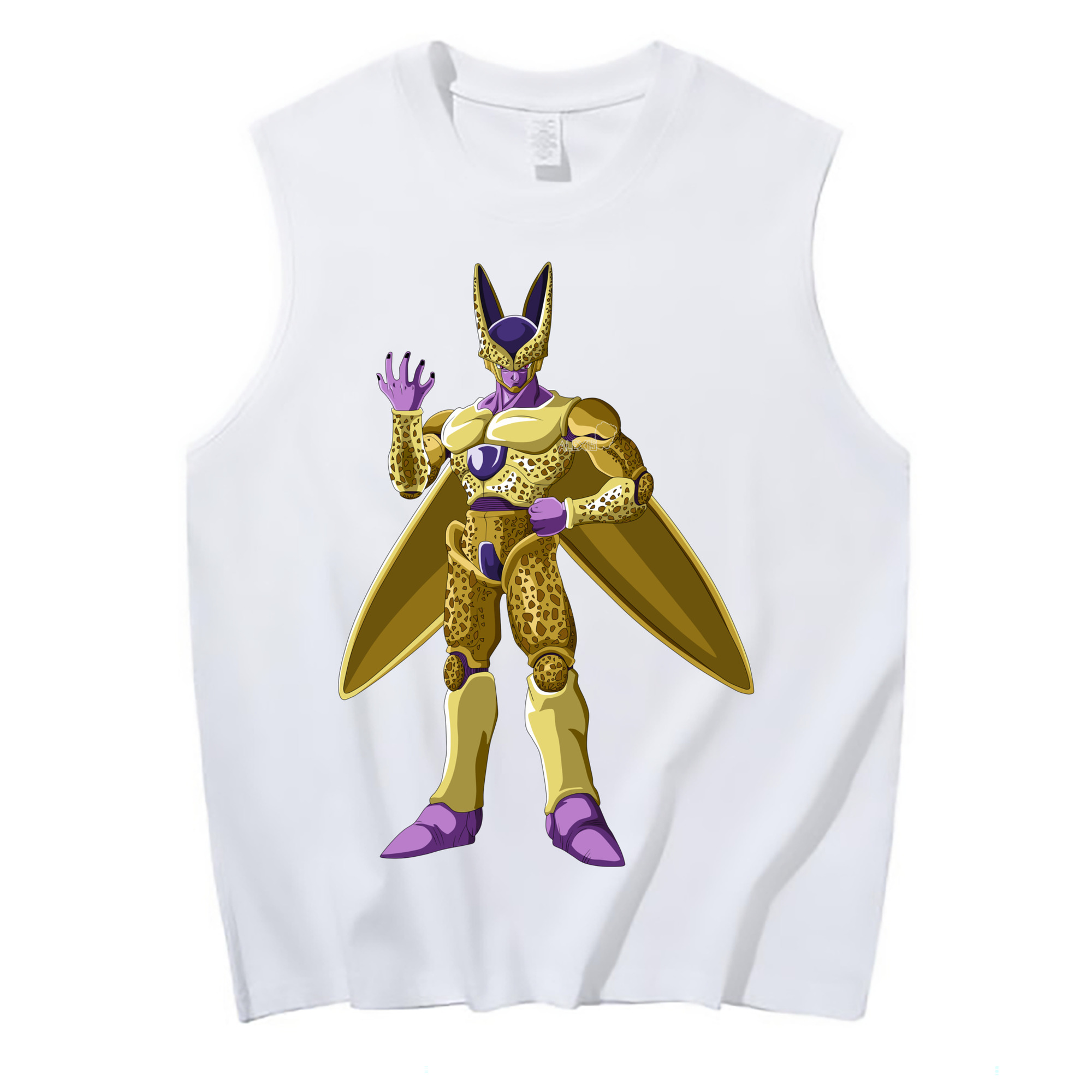 （画像用） ドラゴンボール セル DRAGON BALL Cell コットン100％タンクトップ（フロントプリント）