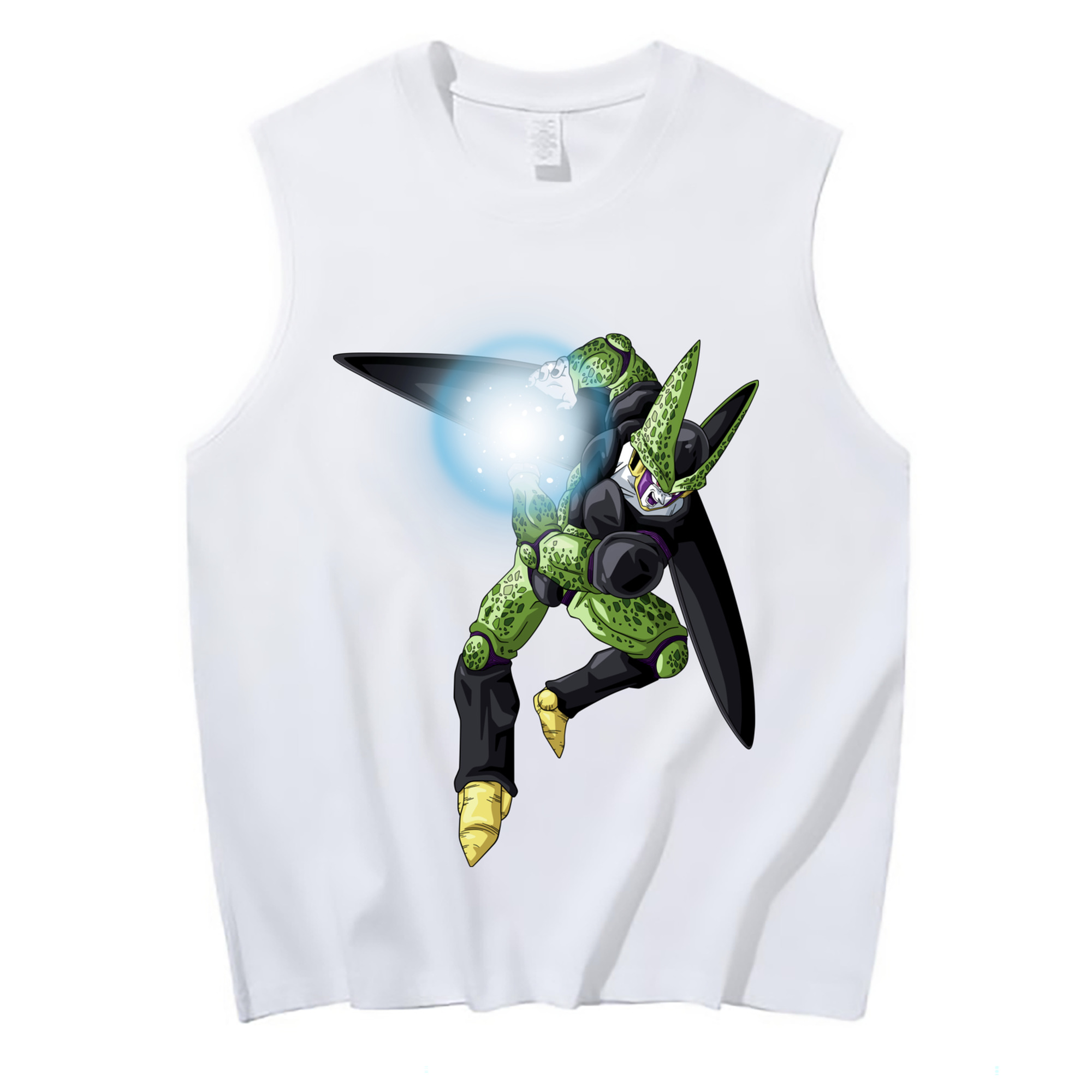 （画像用） ドラゴンボール セル DRAGON BALL Cell コットン100％タンクトップ（フロントプリント）