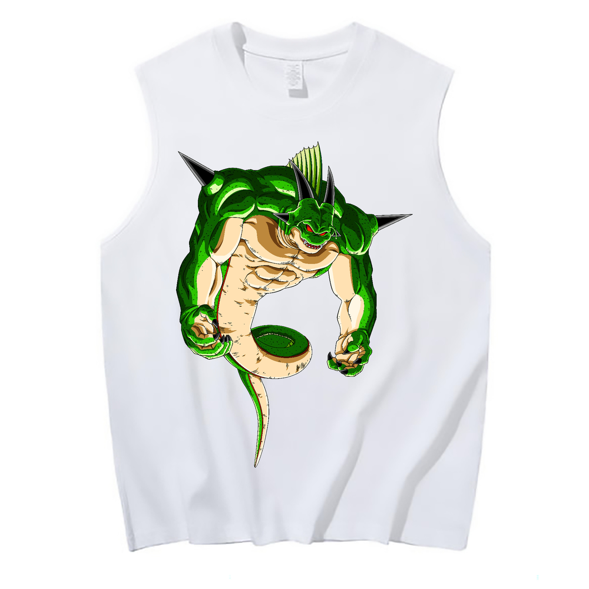 （画像用） ドラゴンボール 神龍 シェンロン DRAGON BALL Shenron コットン100％タンクトップ（フロントプリント）