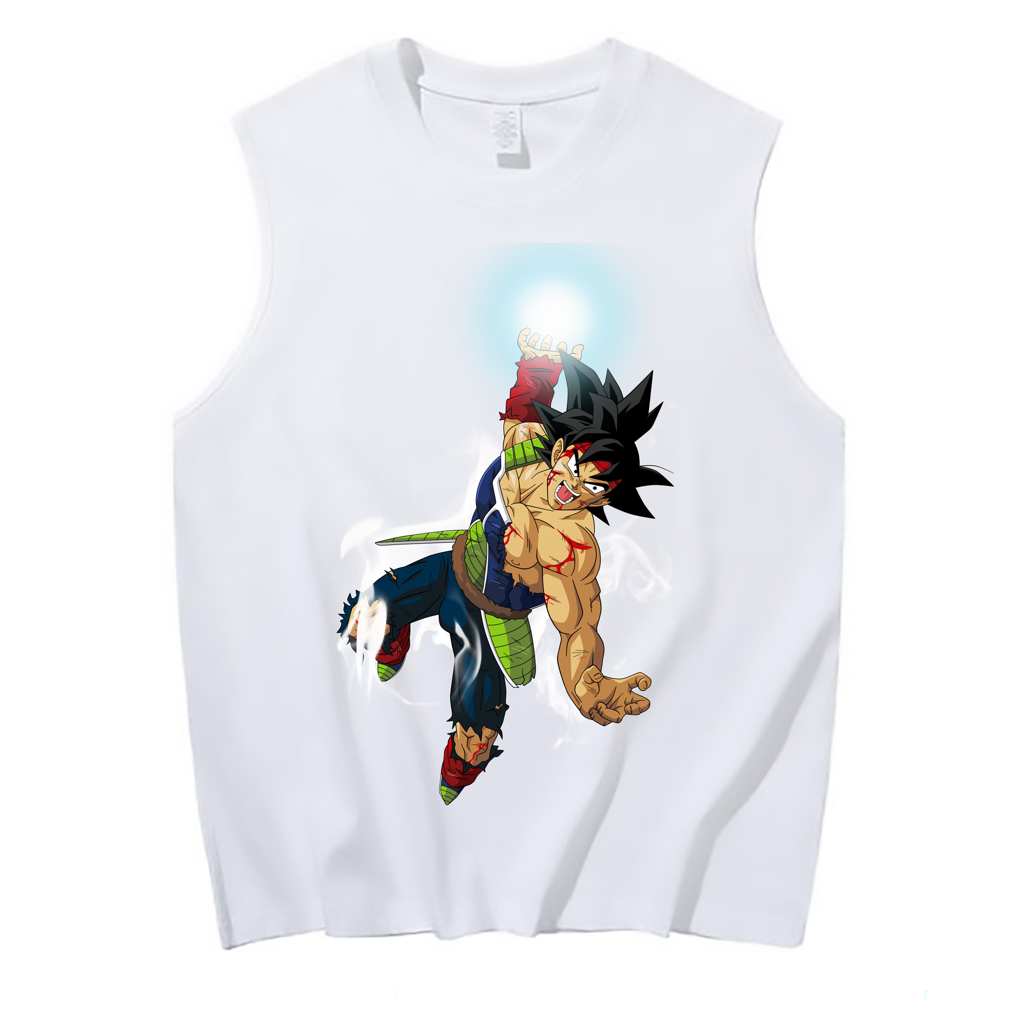 （画像用） ドラゴンボール バーダック DRAGON BALL Burdock コットン100％タンクトップ（フロントプリント）