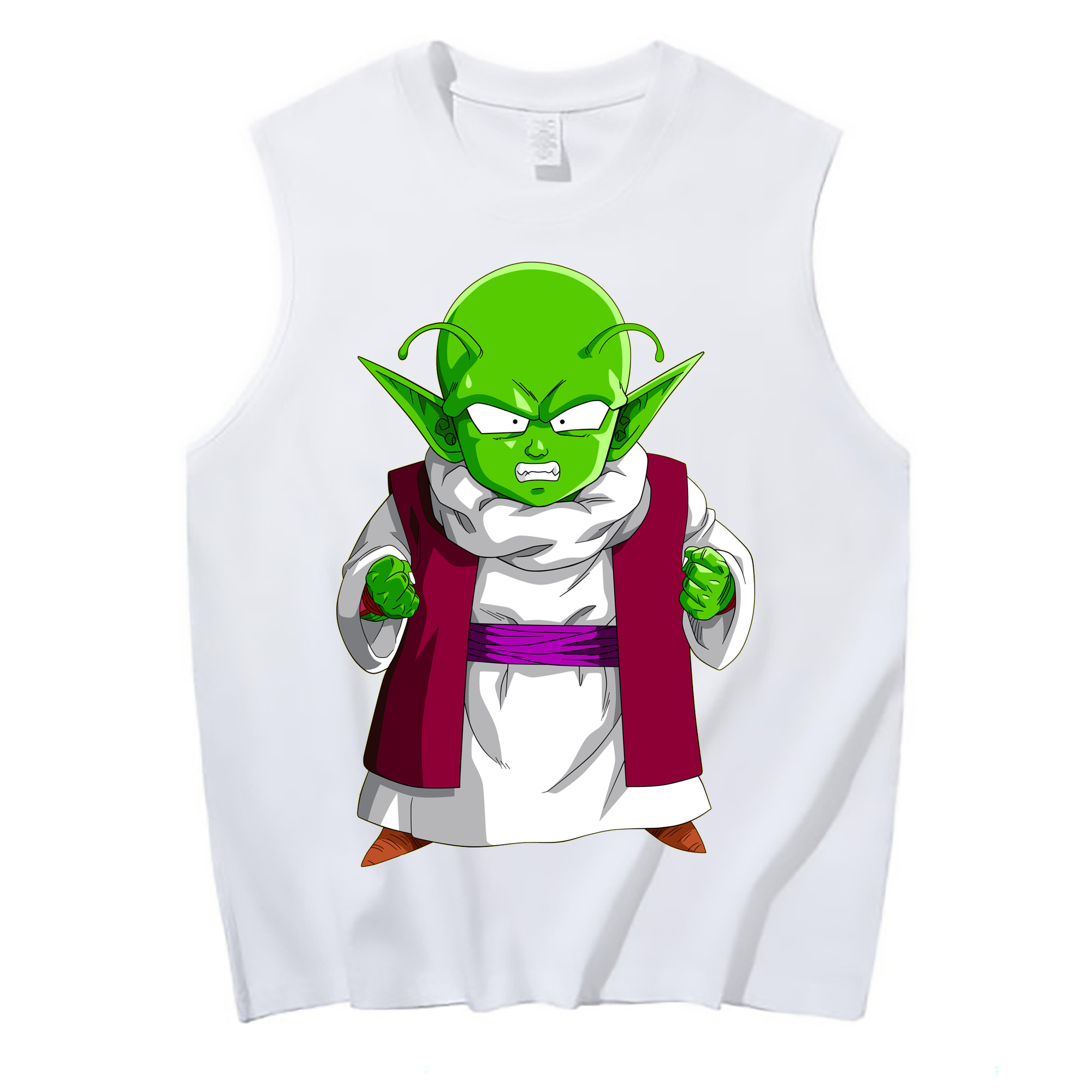 （画像用） ドラゴンボール ピッコロ DRAGON BALL Piccolo コットン100％タンクトップ（フロントプリント）
