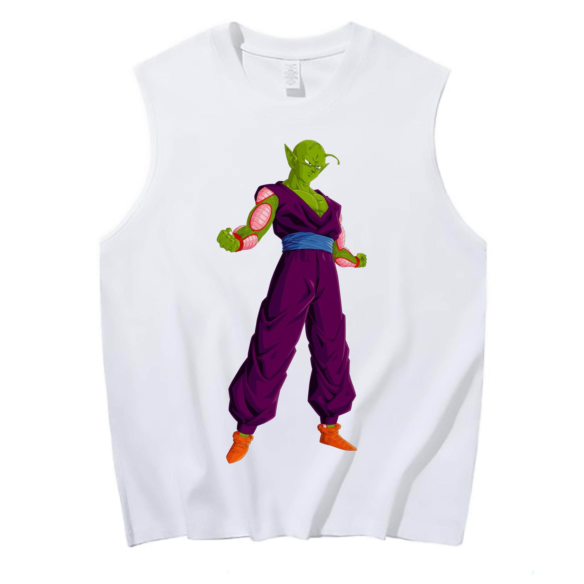 （画像用） ドラゴンボール ピッコロ DRAGON BALL Piccolo コットン100％タンクトップ（フロントプリント）