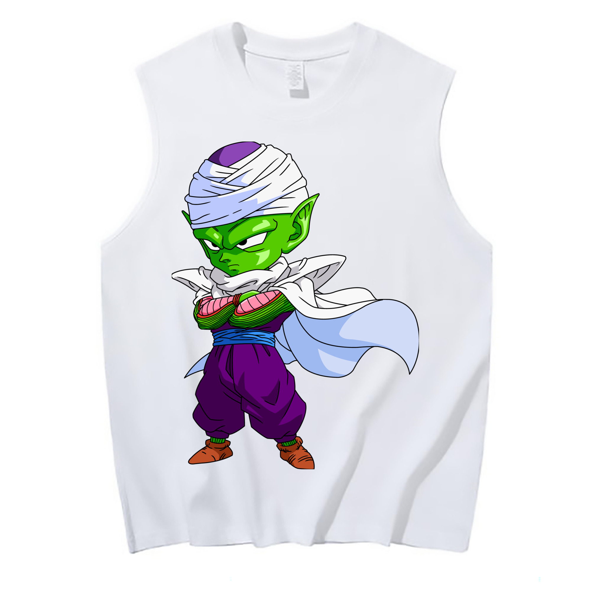 （画像用） ドラゴンボール ピッコロ DRAGON BALL Piccolo コットン100％タンクトップ（フロントプリント）