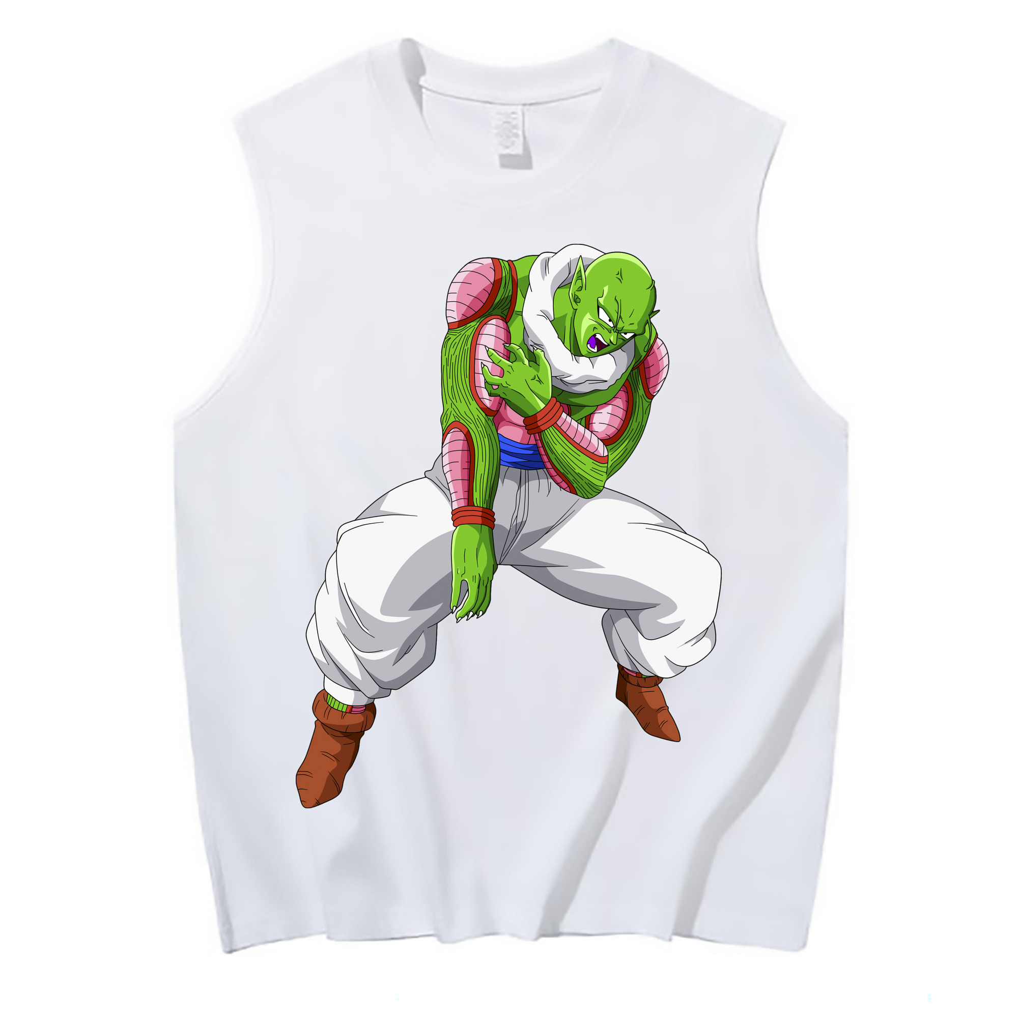 （画像用） ドラゴンボール ピッコロ DRAGON BALL Piccolo コットン100％タンクトップ（フロントプリント）