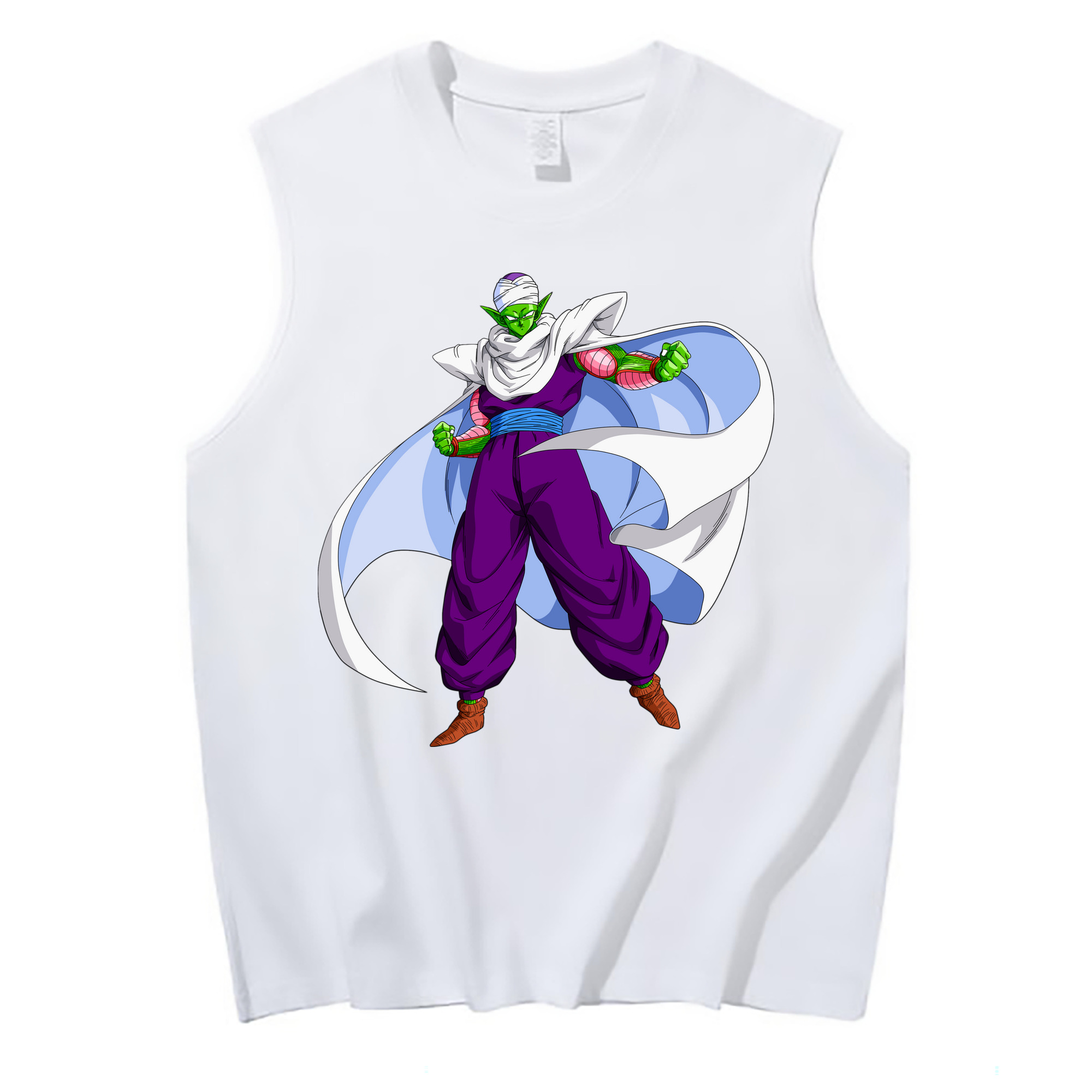 （画像用） ドラゴンボール ピッコロ DRAGON BALL Piccolo コットン100％タンクトップ（フロントプリント）