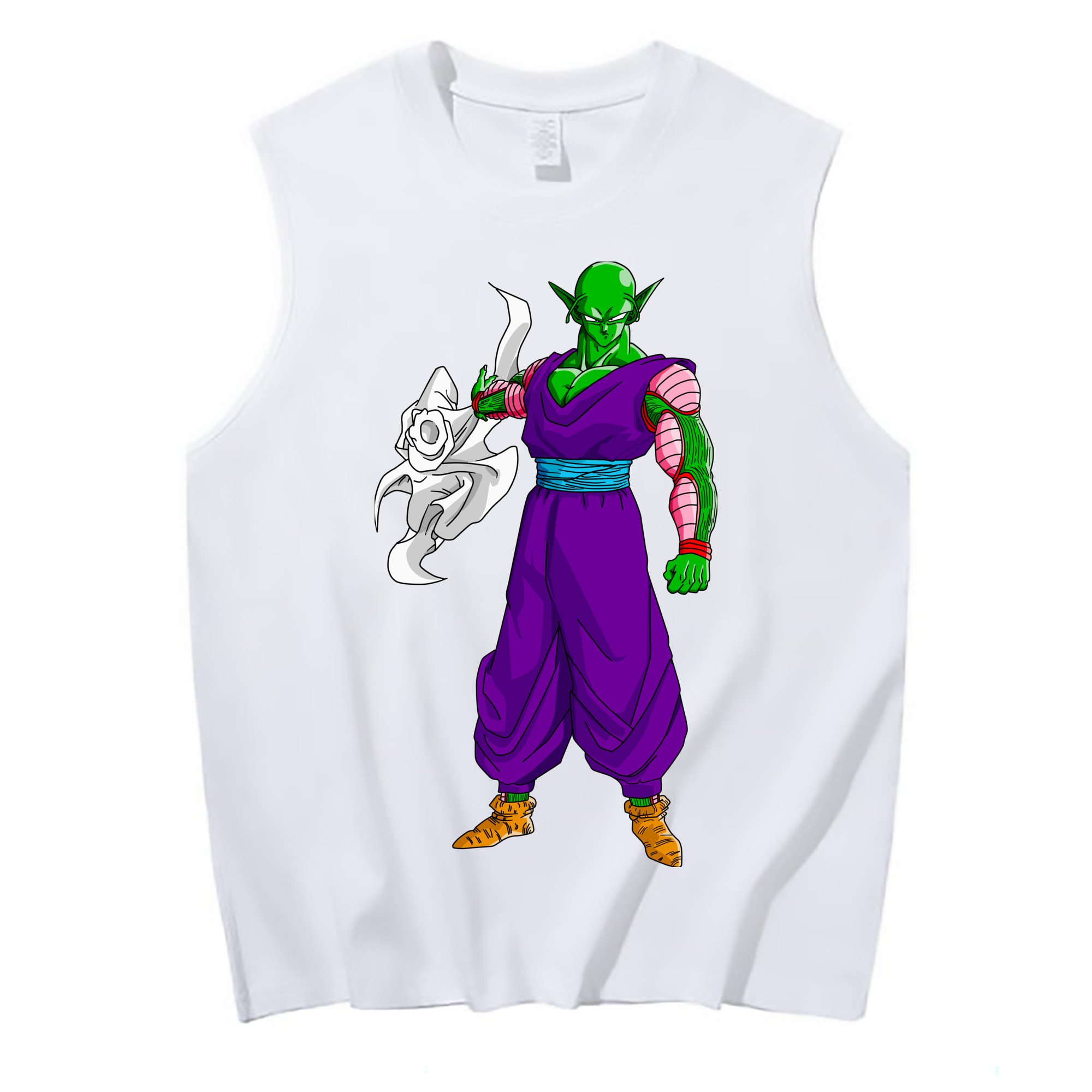（画像用） ドラゴンボール ピッコロ DRAGON BALL Piccolo コットン100％タンクトップ（フロントプリント）