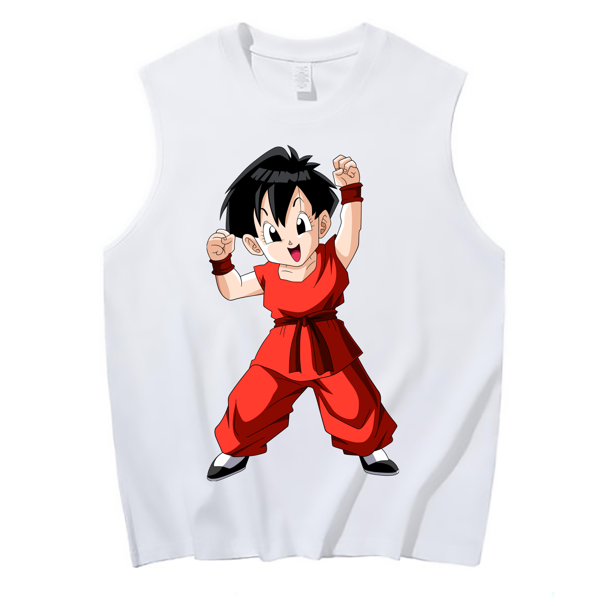 （画像用） ドラゴンボール パン DRAGON BALL Pan コットン100％タンクトップ（フロントプリント）