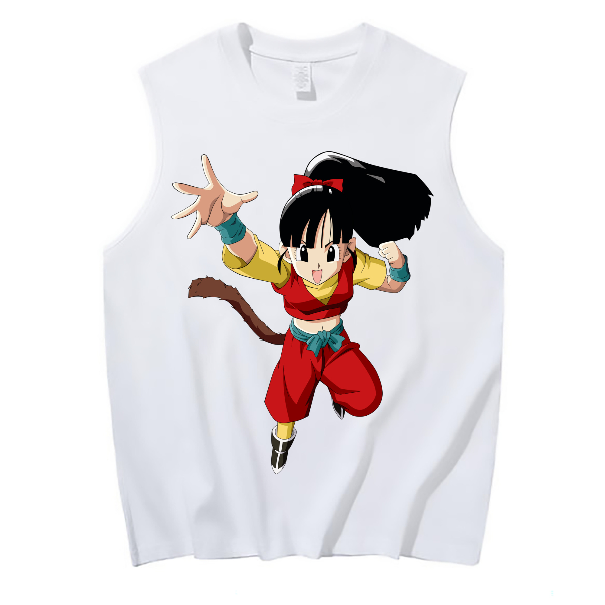（画像用） ドラゴンボール パン DRAGON BALL Pan コットン100％タンクトップ（フロントプリント）