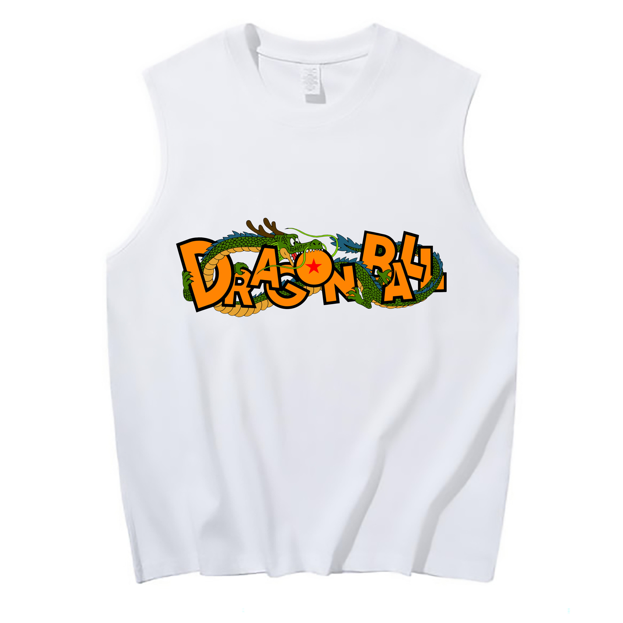（画像用） ドラゴンボール DRAGON BALL コットン100％タンクトップ（フロントプリント）