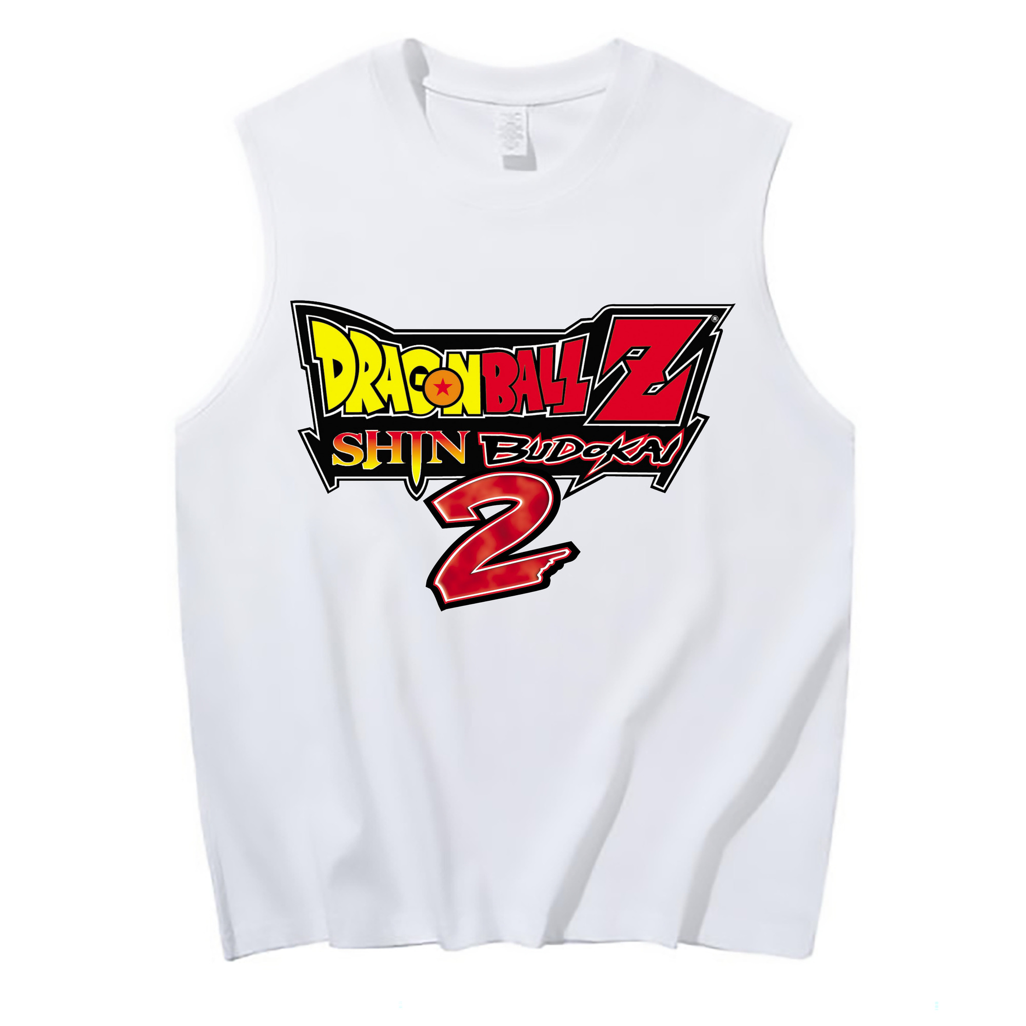 （画像用） ドラゴンボール DRAGON BALL コットン100％タンクトップ（フロントプリント）