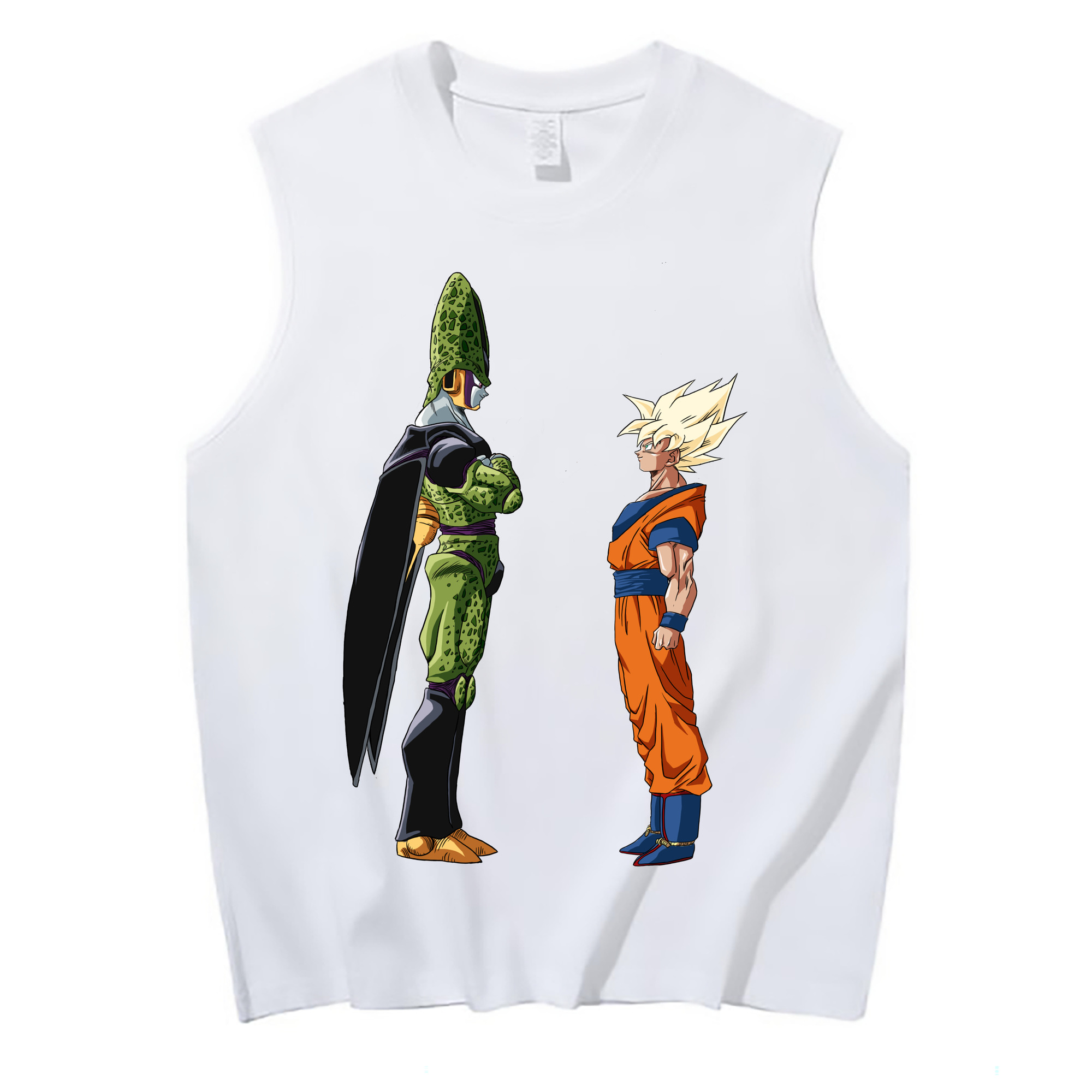 （画像用） ドラゴンボール DRAGON BALL コットン100％タンクトップ（フロントプリント）