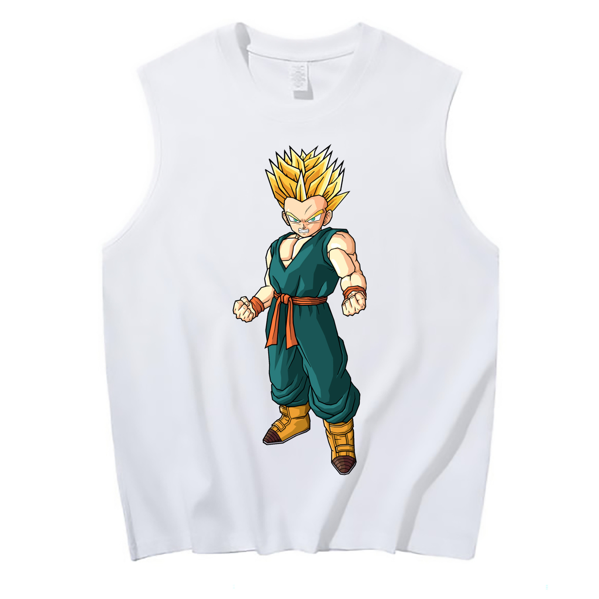（画像用） ドラゴンボール DRAGON BALL コットン100％タンクトップ（フロントプリント）