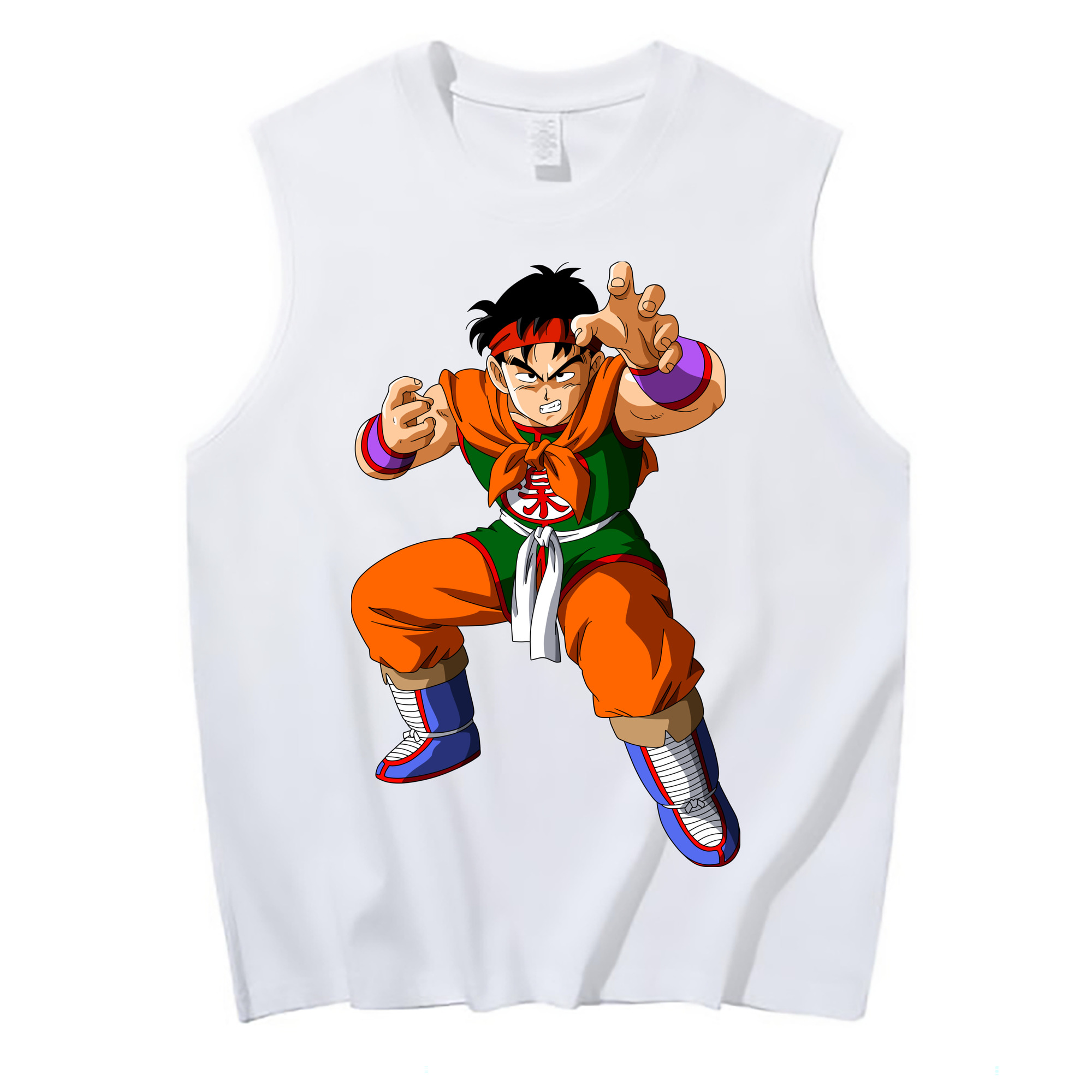 （画像用） ドラゴンボール DRAGON BALL コットン100％タンクトップ（フロントプリント）
