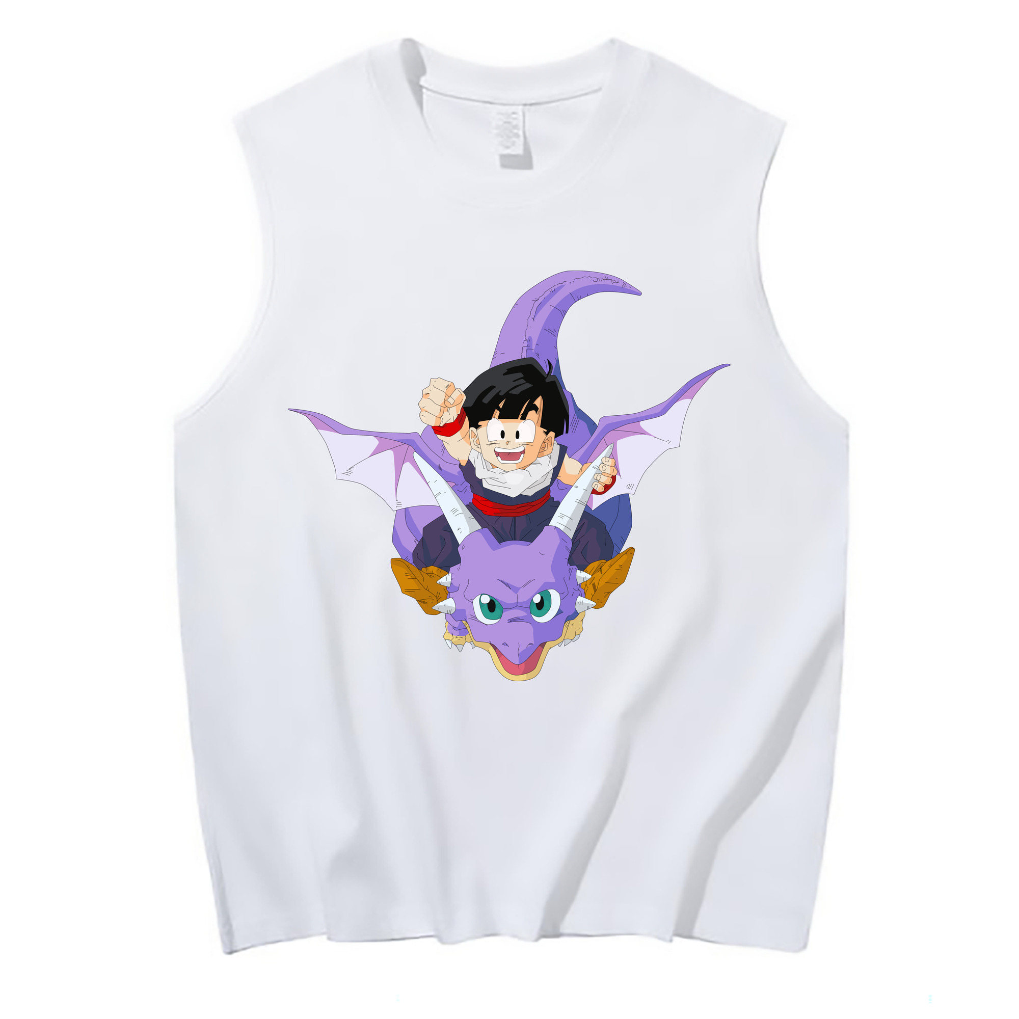 （画像用） ドラゴンボール DRAGON BALL コットン100％タンクトップ（フロントプリント）