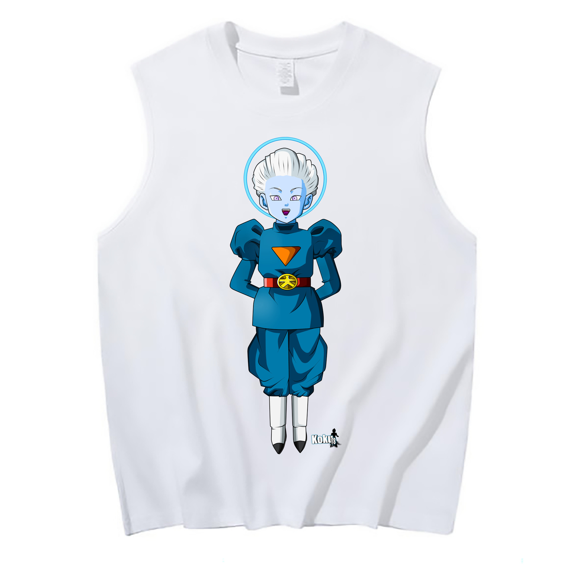 （画像用） ドラゴンボール DRAGON BALL コットン100％タンクトップ（フロントプリント）