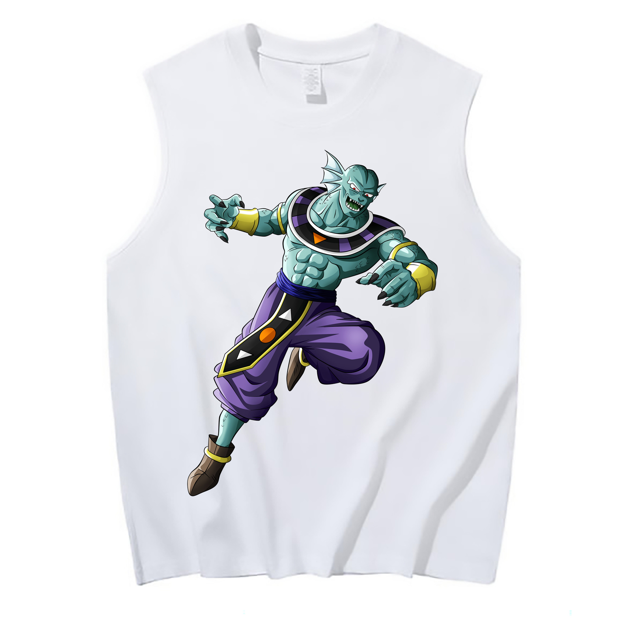 （画像用） ドラゴンボール DRAGON BALL コットン100％タンクトップ（フロントプリント）