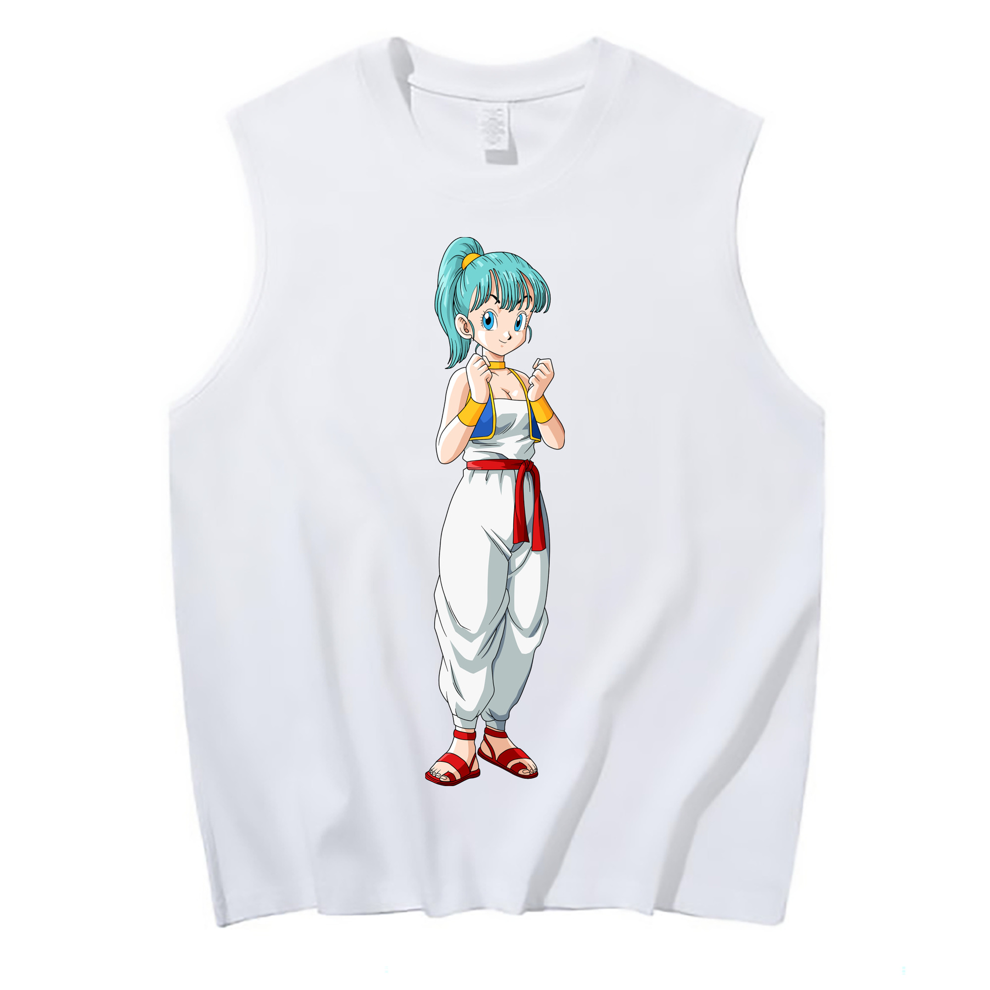 （画像用） ドラゴンボール DRAGON BALL コットン100％タンクトップ（フロントプリント）