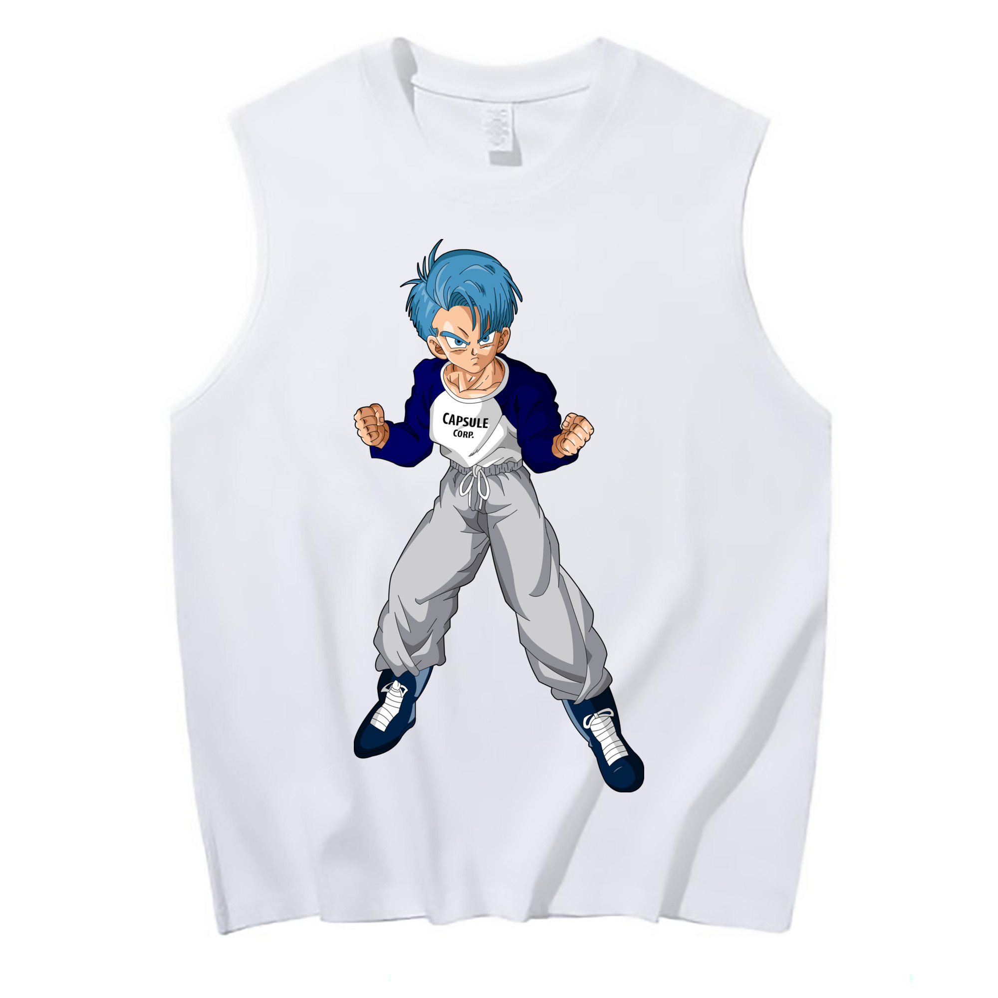 （画像用） ドラゴンボール DRAGON BALL コットン100％タンクトップ（フロントプリント）