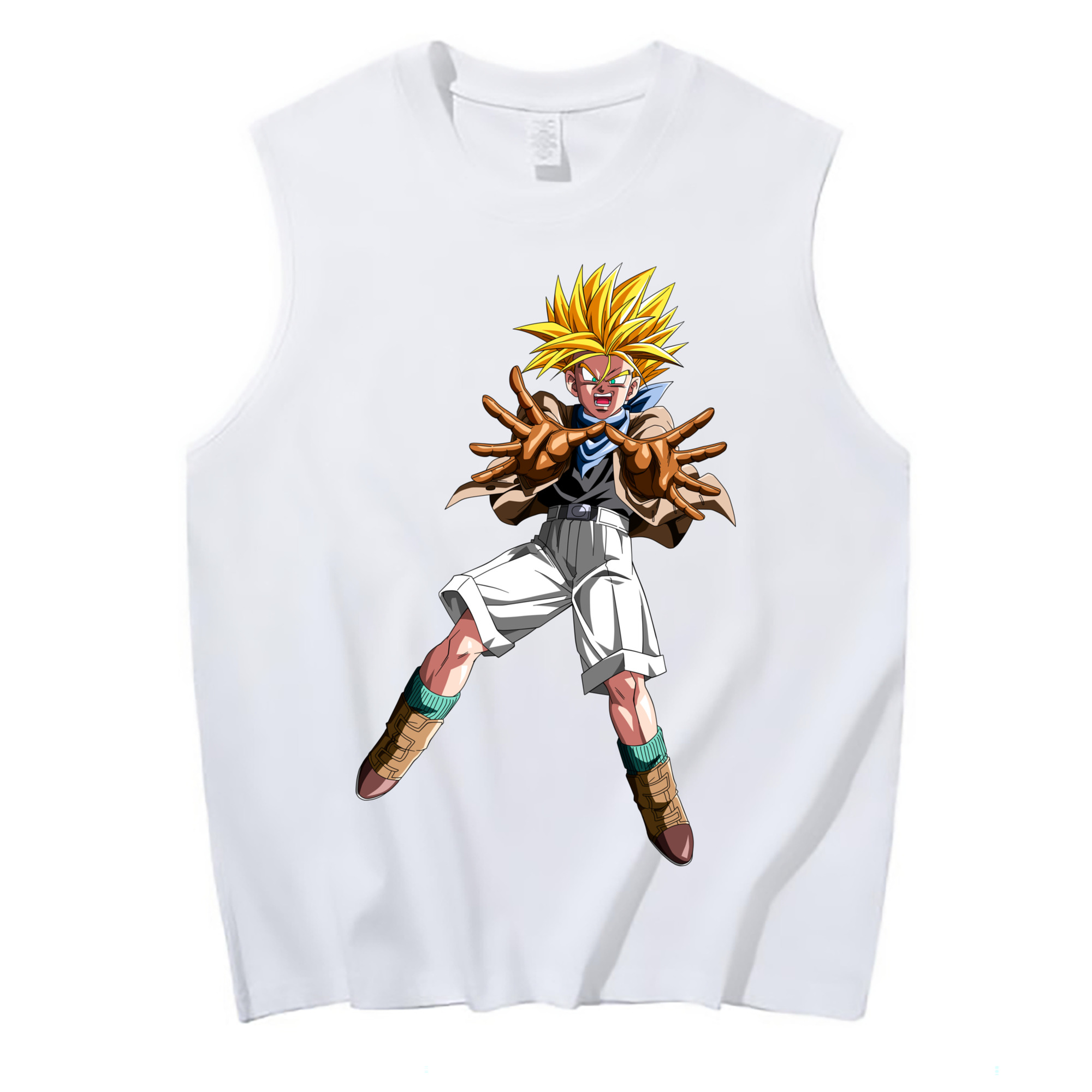 （画像用） ドラゴンボール DRAGON BALL コットン100％タンクトップ（フロントプリント）