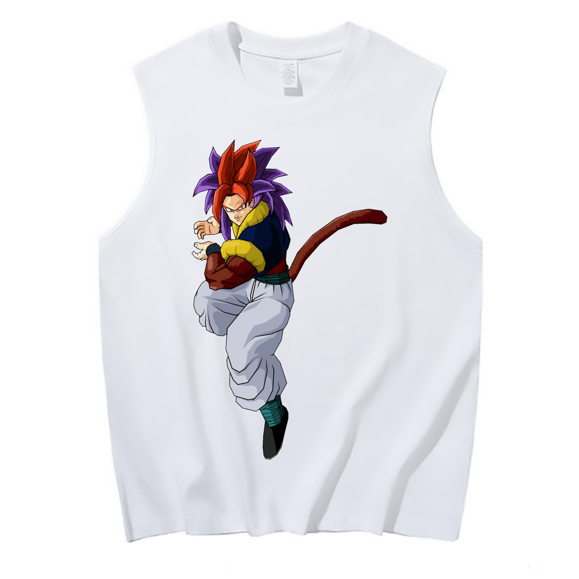 （画像用） ドラゴンボール DRAGON BALL コットン100％タンクトップ（フロントプリント）