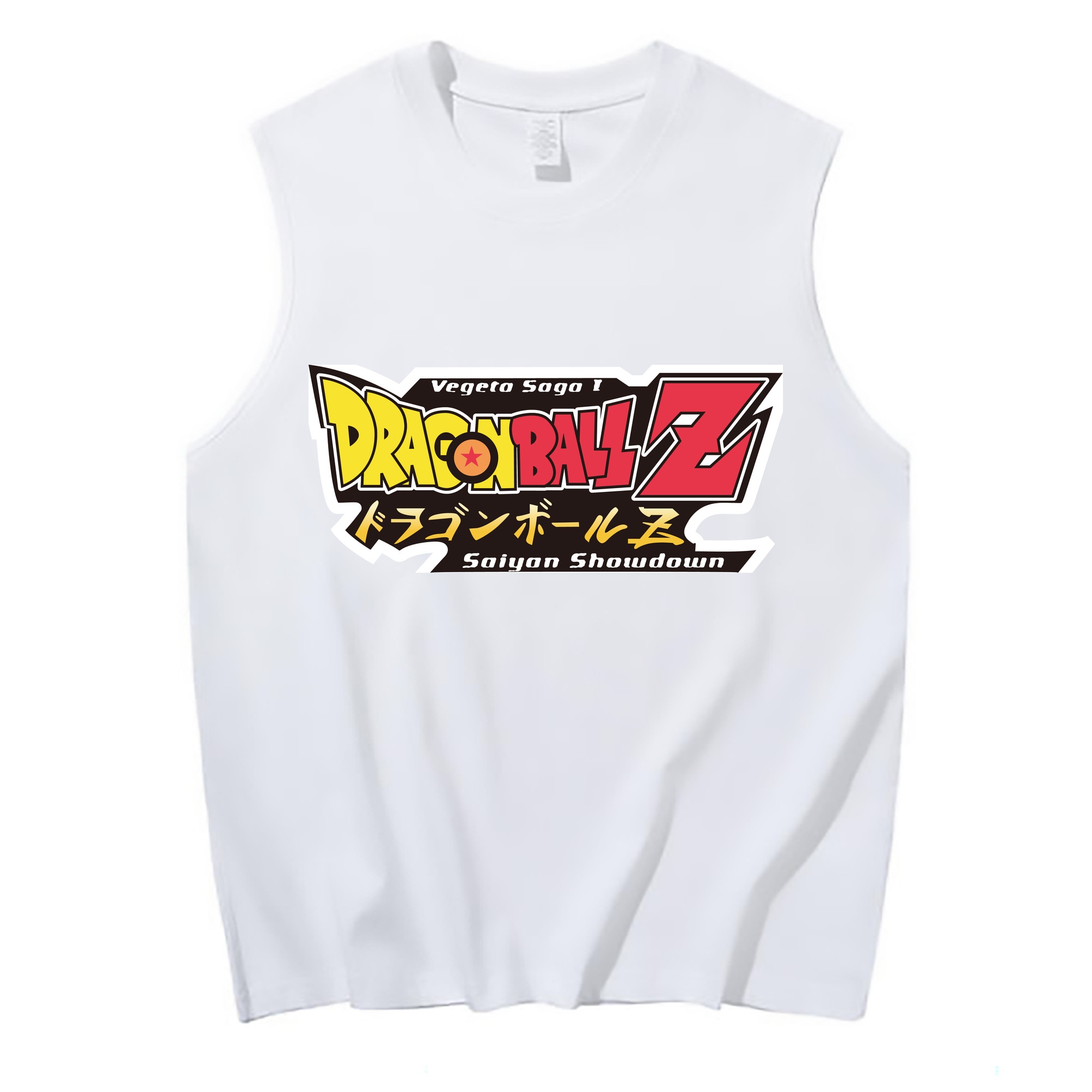 （画像用） ドラゴンボール DRAGON BALL コットン100％タンクトップ（フロントプリント）