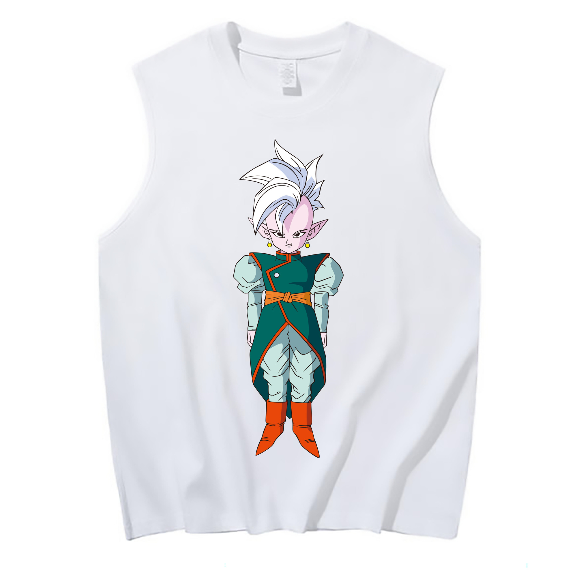 （画像用） ドラゴンボール DRAGON BALL コットン100％タンクトップ（フロントプリント）