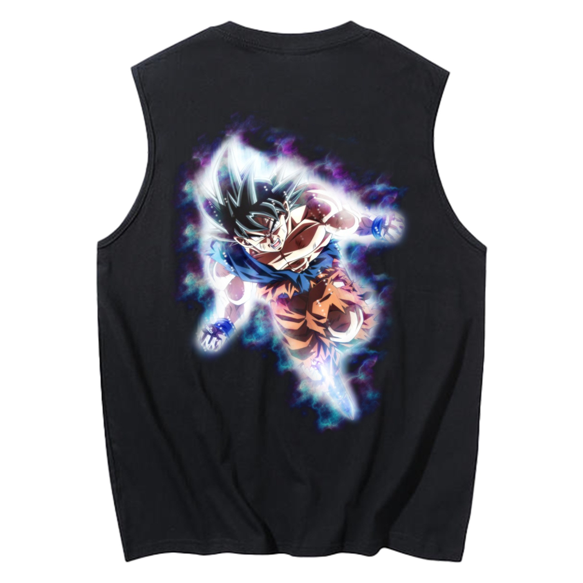 ドラゴンボール 孫悟空（そん ごくう）Son Goku カカロット DRAGON BALL Kakarotto コットン100％タンクトップ（背面プリント）