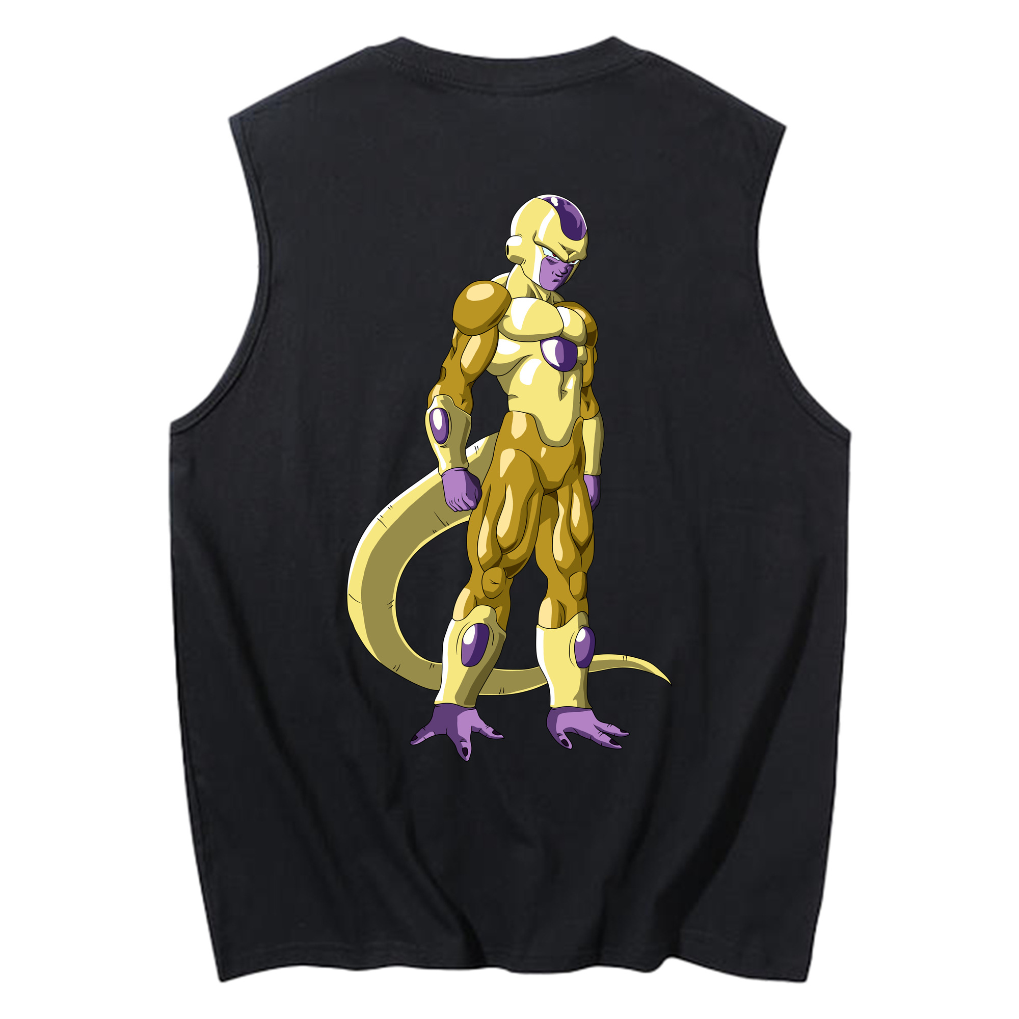 （画像用） ドラゴンボール フリーザ DRAGON BALL Frieza コットン100％タンクトップ（背面プリント）