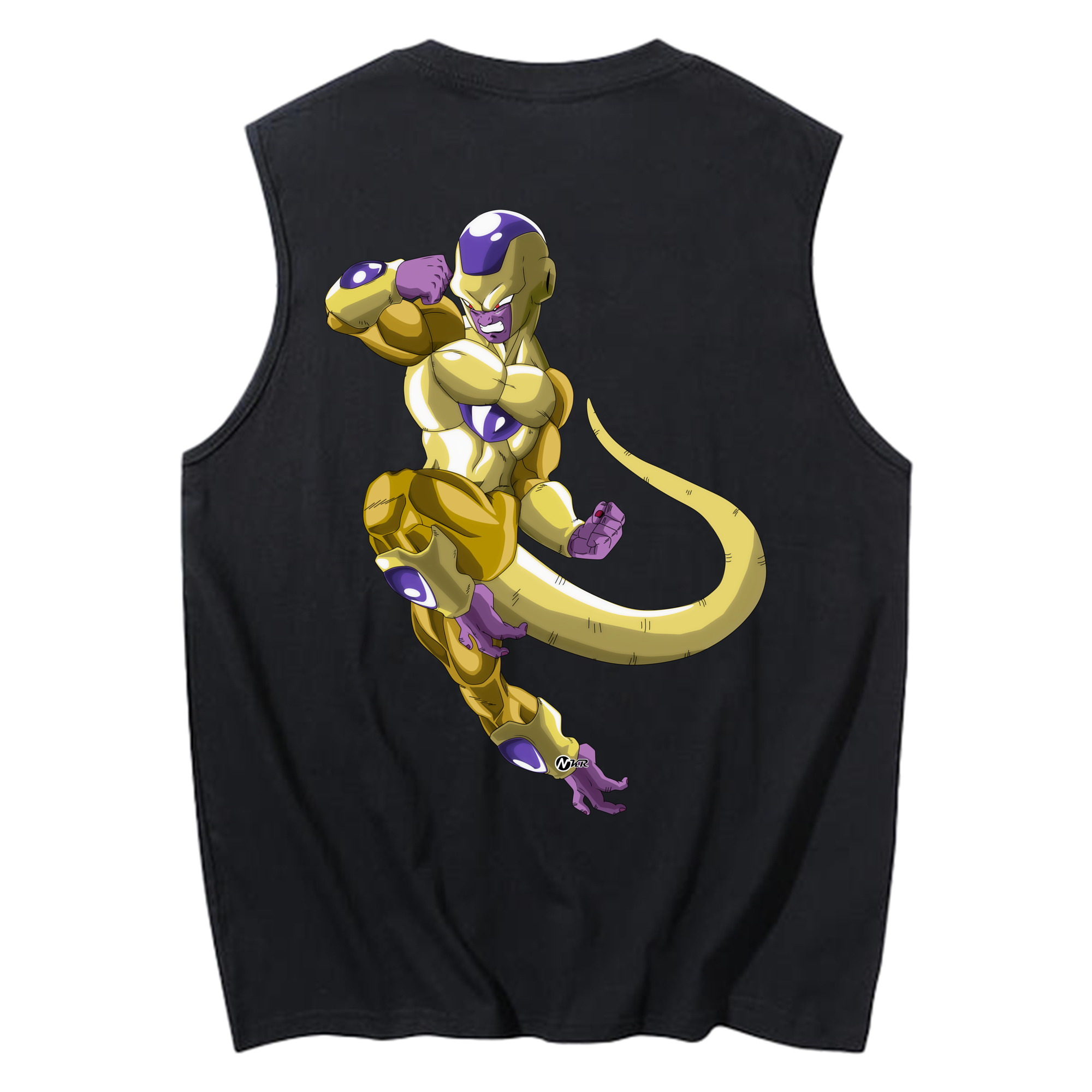（画像用） ドラゴンボール フリーザ DRAGON BALL Frieza コットン100％タンクトップ（背面プリント）