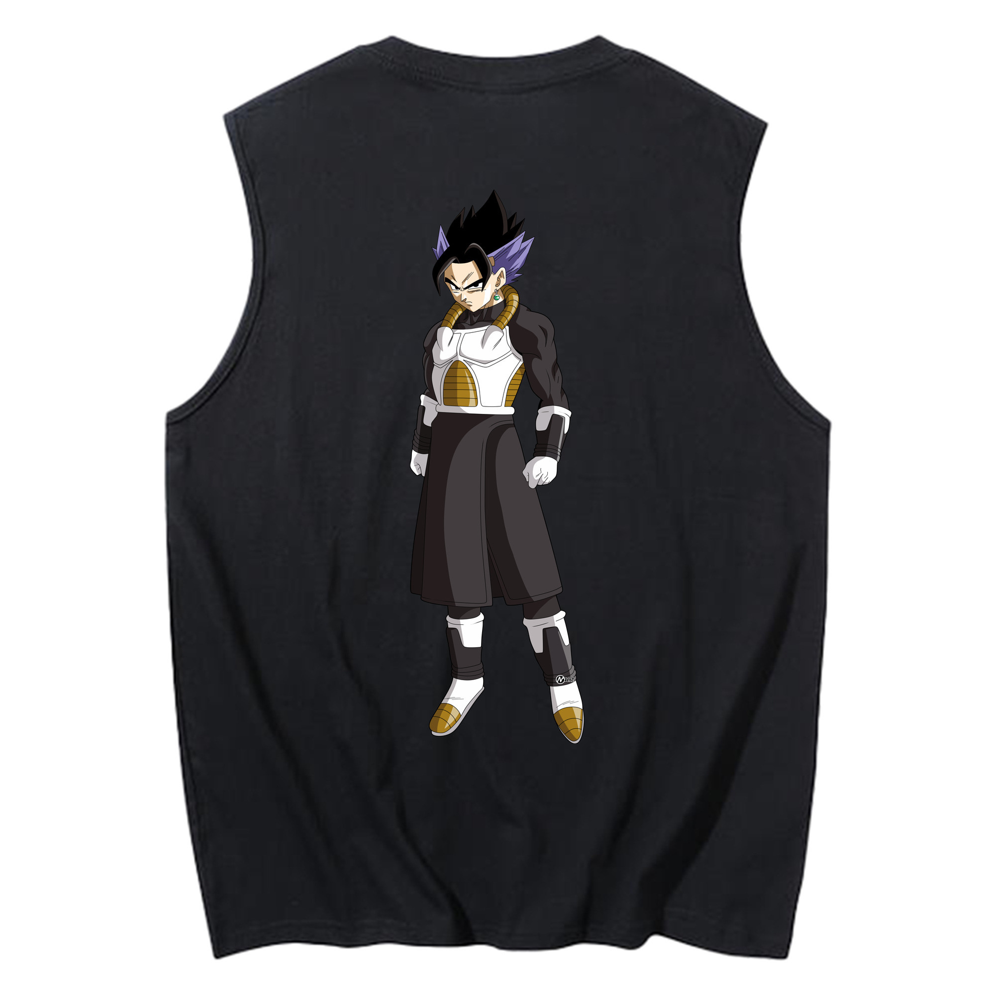 （画像用） ドラゴンボール ベジット DRAGON BALL Vegetto コットン100％タンクトップ（背面プリント）