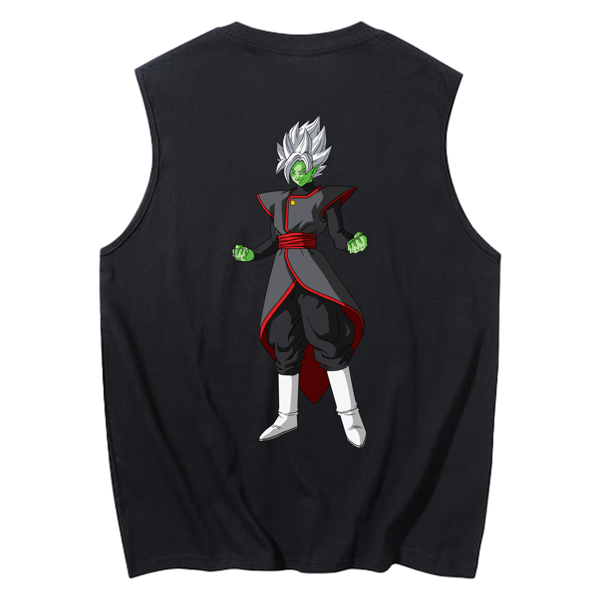（画像用） ドラゴンボール ベジット DRAGON BALL Vegetto コットン100％タンクトップ（背面プリント）
