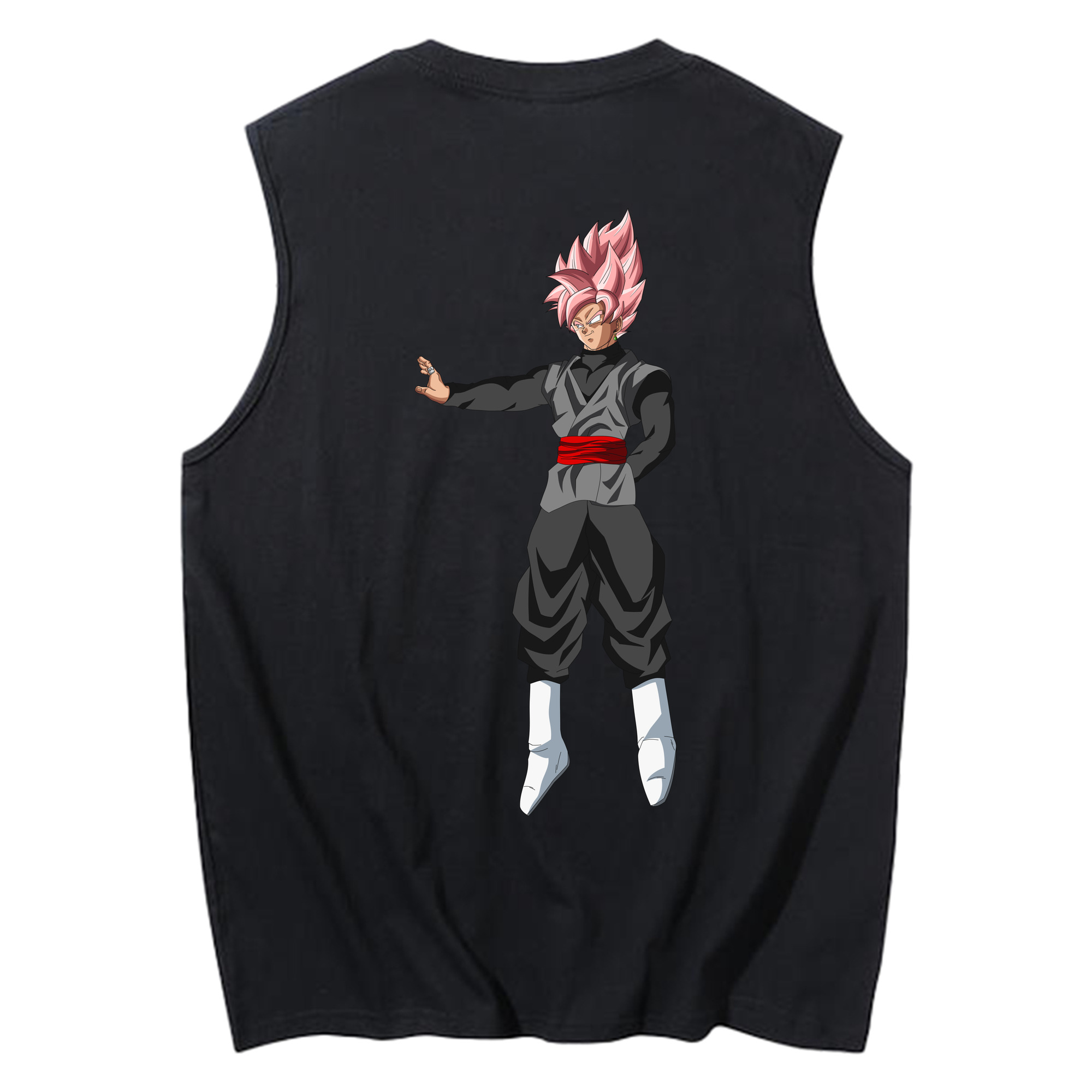 （画像用） ドラゴンボール ベジット DRAGON BALL Vegetto コットン100％タンクトップ（背面プリント）