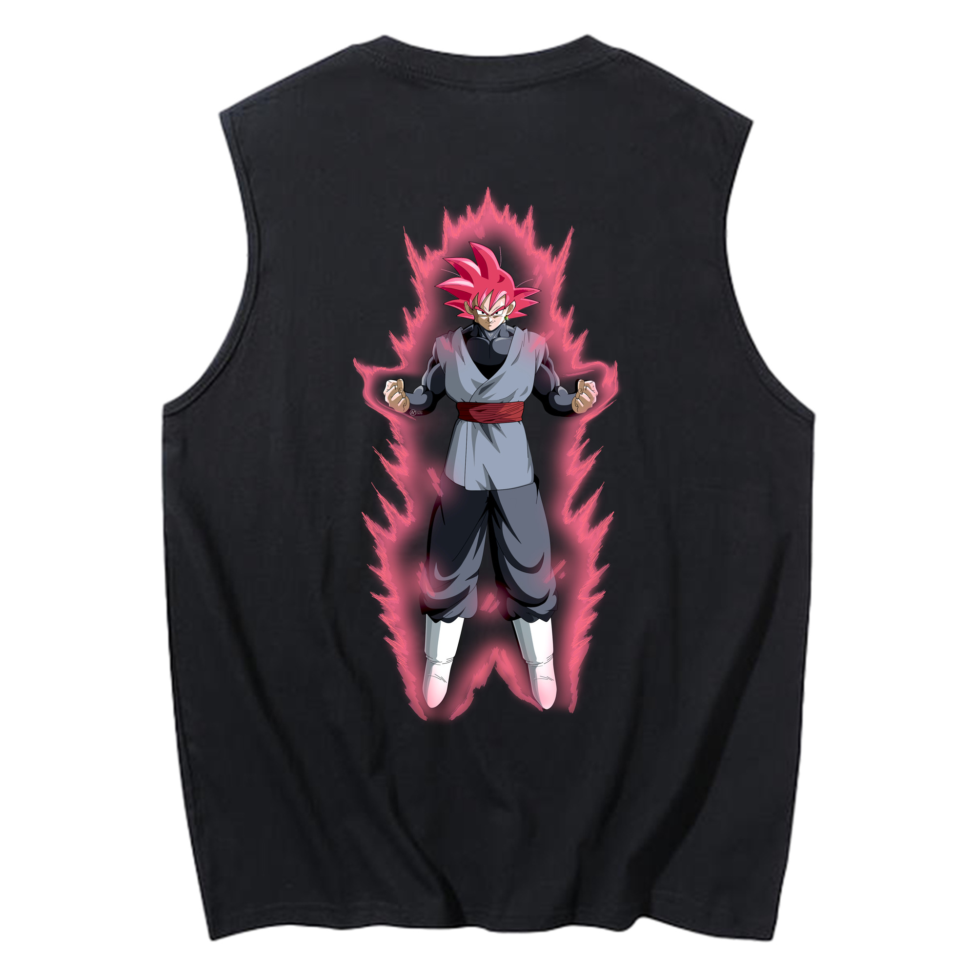 （画像用） ドラゴンボール ベジット DRAGON BALL Vegetto コットン100％タンクトップ（背面プリント）