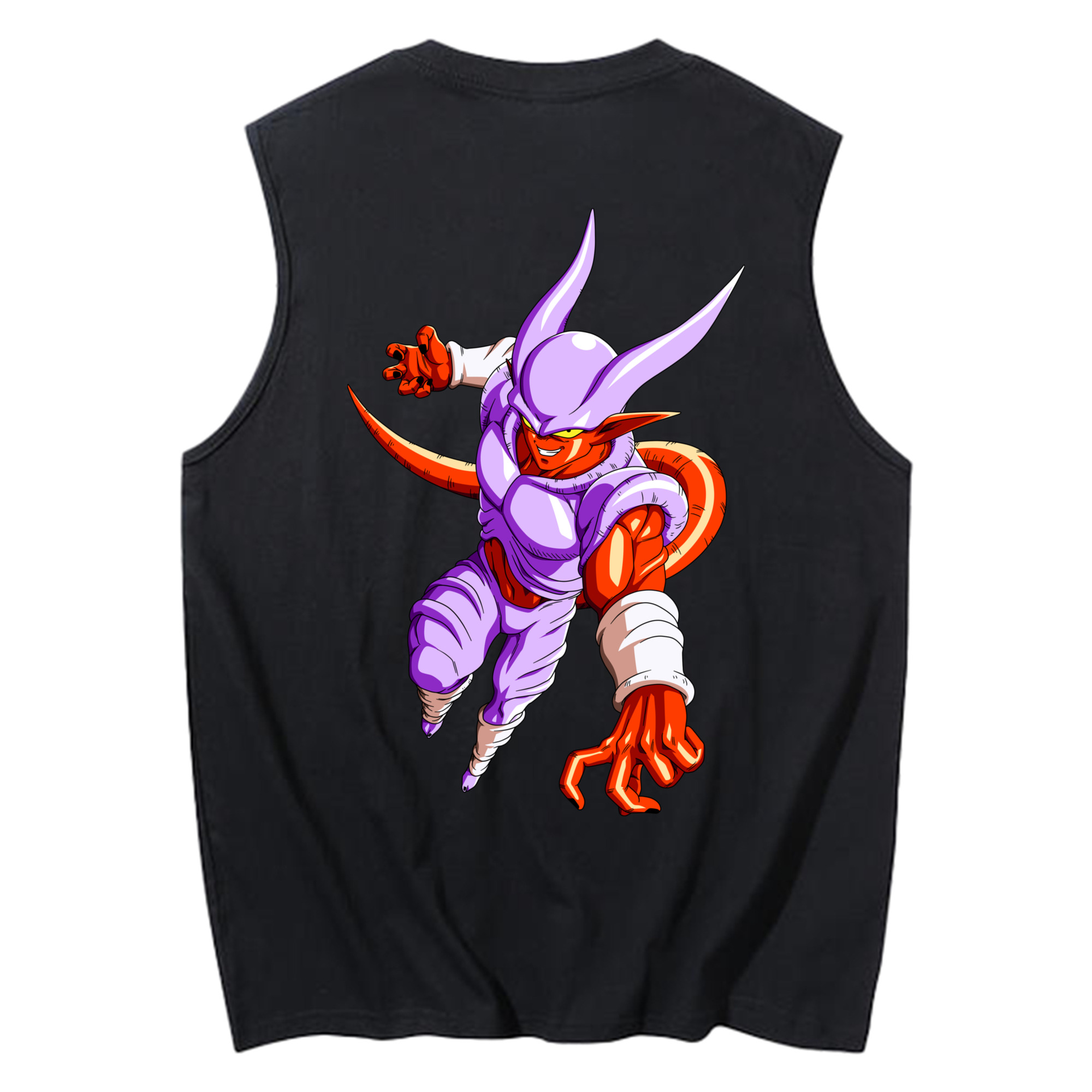 （画像用） ドラゴンボール ジャネンバ DRAGON BALL Janemba コットン100％タンクトップ（背面プリント）