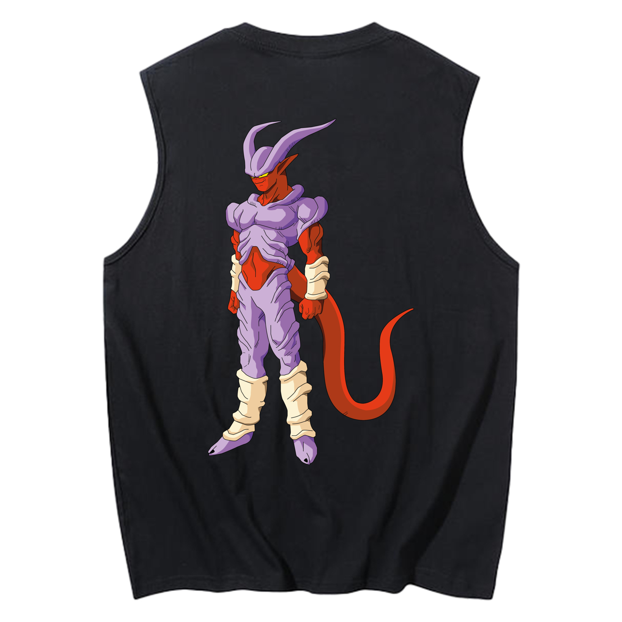 （画像用） ドラゴンボール ジャネンバ DRAGON BALL Janemba コットン100％タンクトップ（背面プリント）