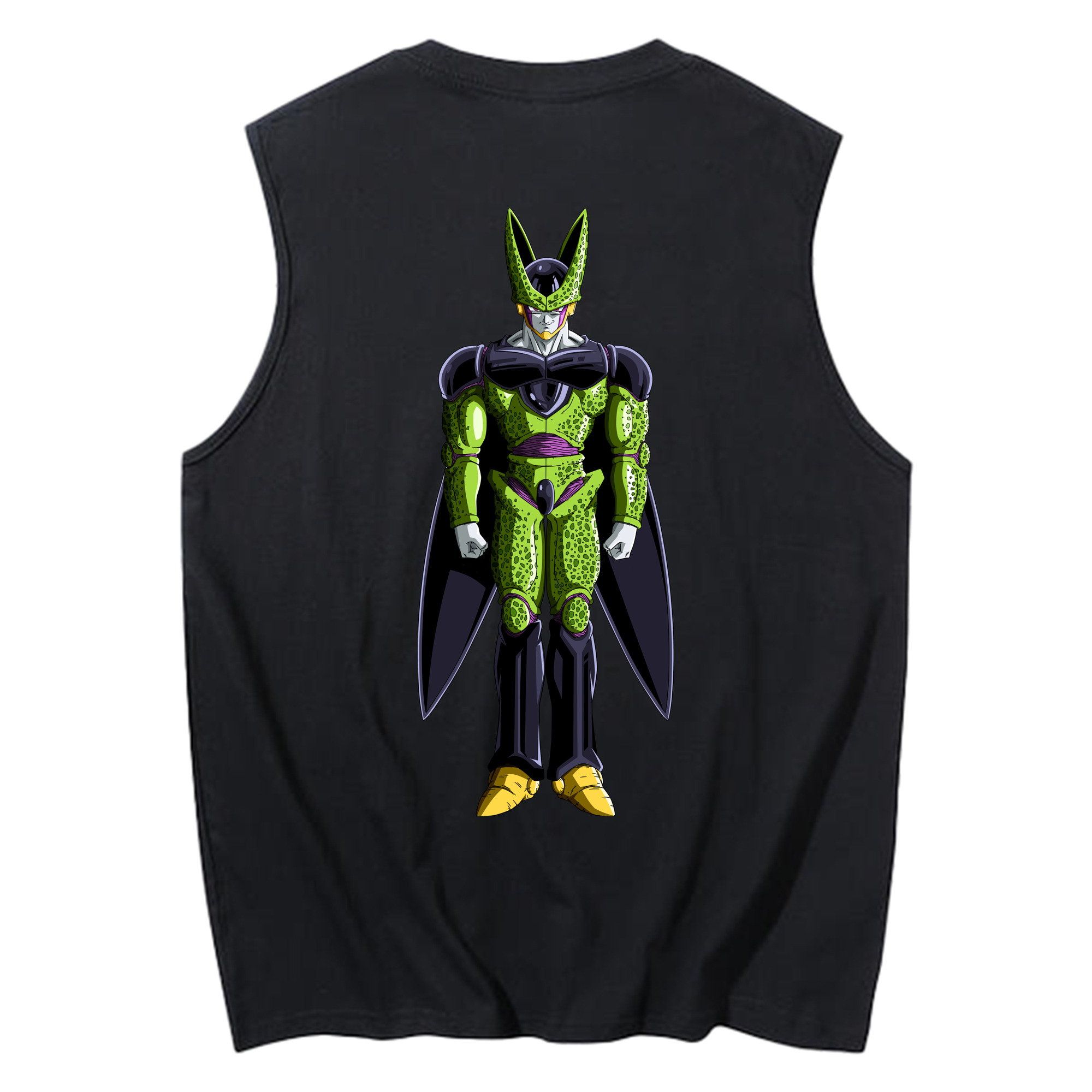（画像用） ドラゴンボール セル DRAGON BALL Cell コットン100％タンクトップ（背面プリント）