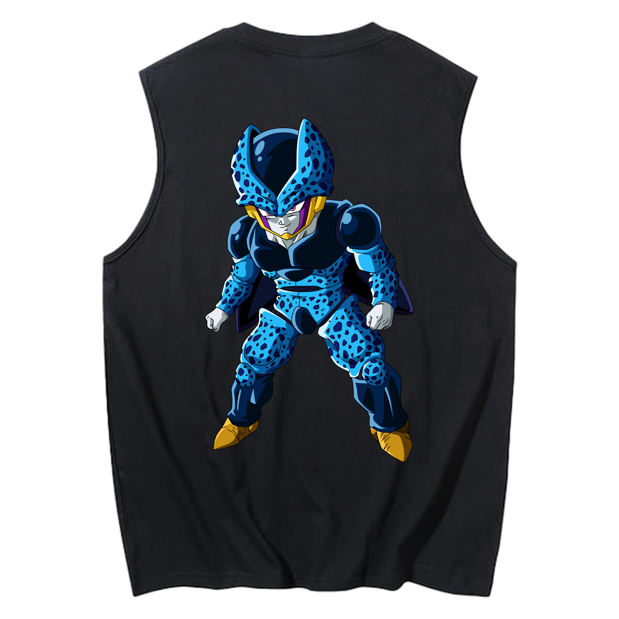 （画像用） ドラゴンボール セル DRAGON BALL Cell コットン100％タンクトップ（背面プリント）