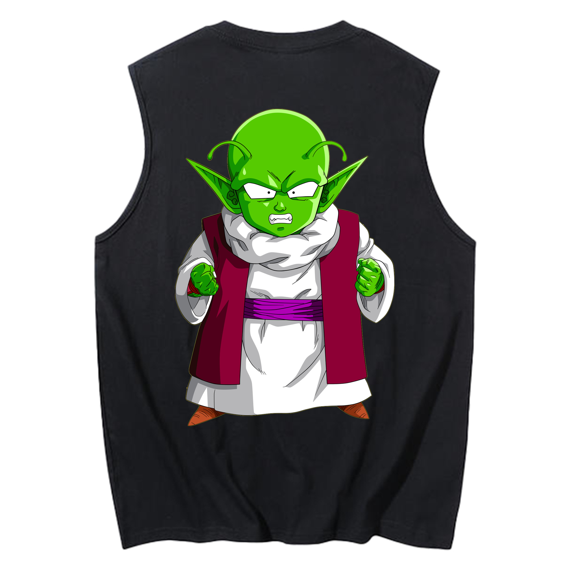 （画像用） ドラゴンボール ピッコロ DRAGON BALL Piccolo コットン100％タンクトップ（背面プリント）