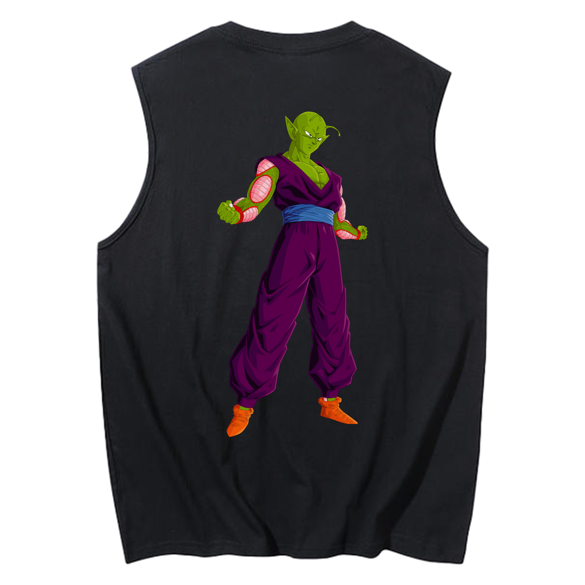 （画像用） ドラゴンボール ピッコロ DRAGON BALL Piccolo コットン100％タンクトップ（背面プリント）