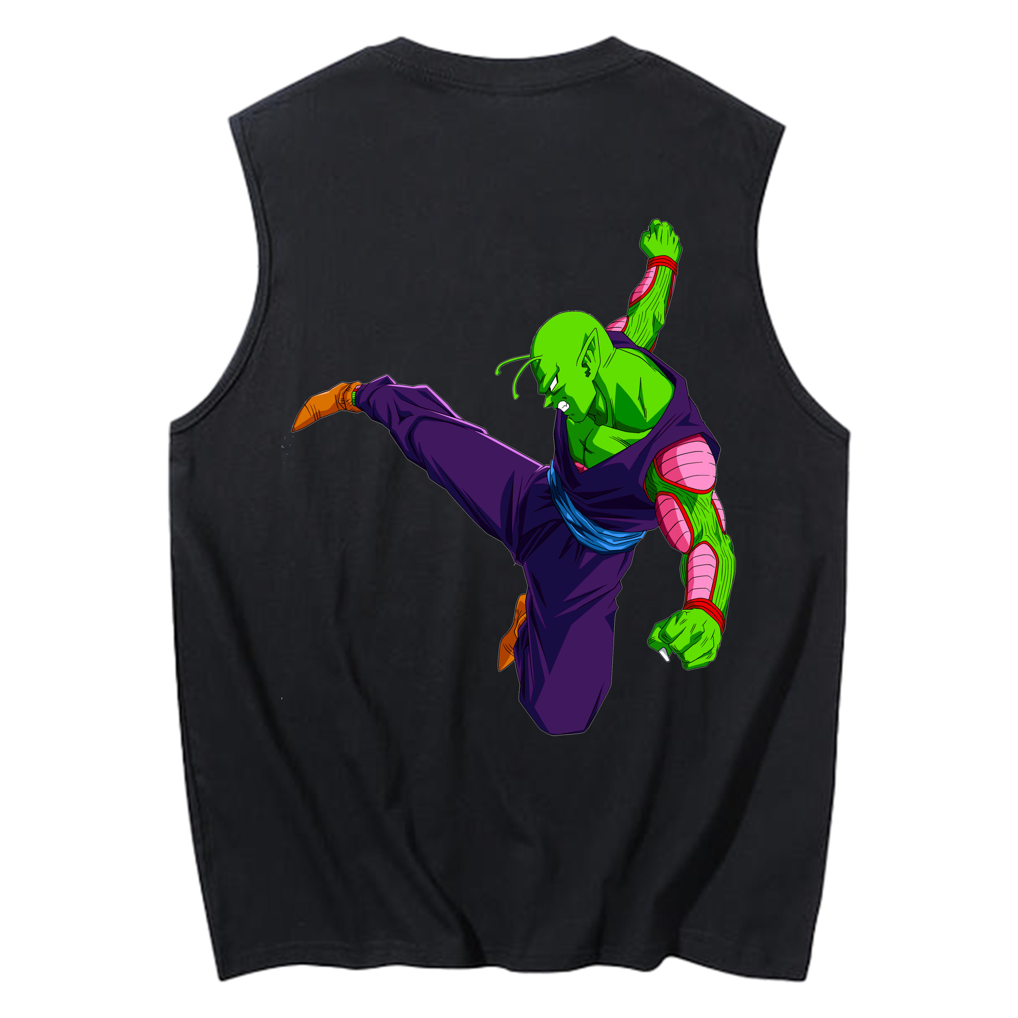 （画像用） ドラゴンボール ピッコロ DRAGON BALL Piccolo コットン100％タンクトップ（背面プリント）
