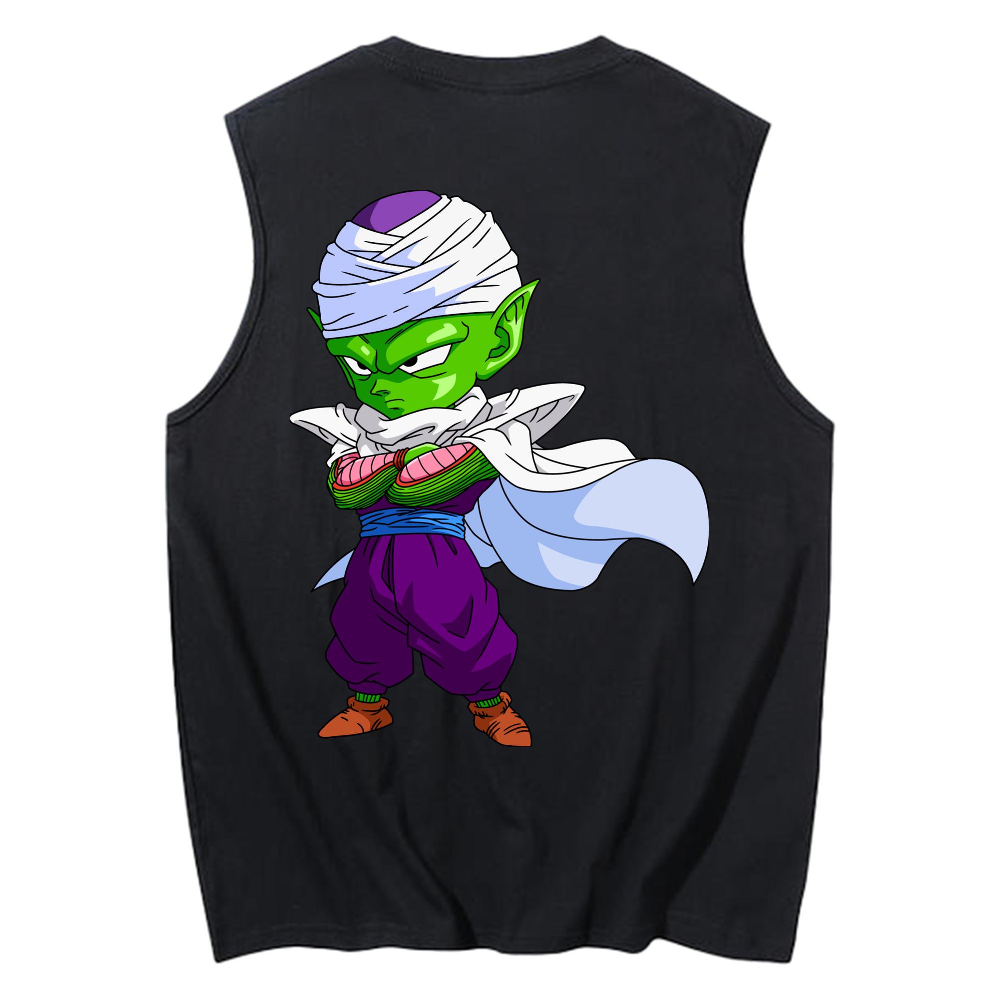 （画像用） ドラゴンボール ピッコロ DRAGON BALL Piccolo コットン100％タンクトップ（背面プリント）