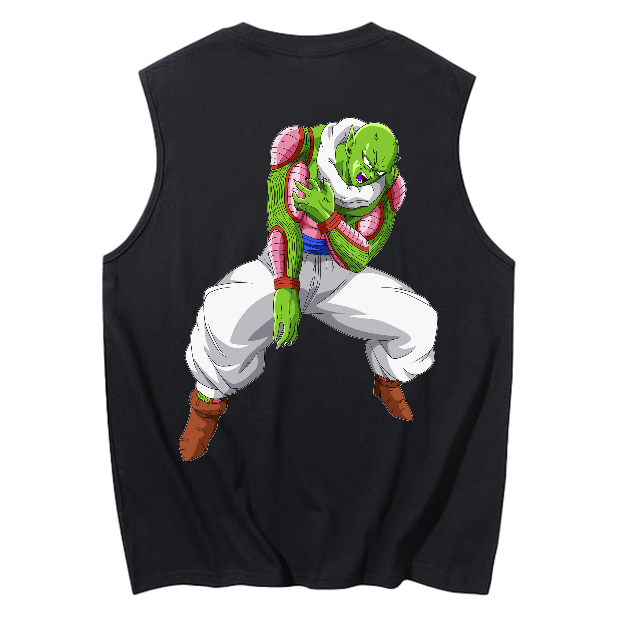 （画像用） ドラゴンボール ピッコロ DRAGON BALL Piccolo コットン100％タンクトップ（背面プリント）
