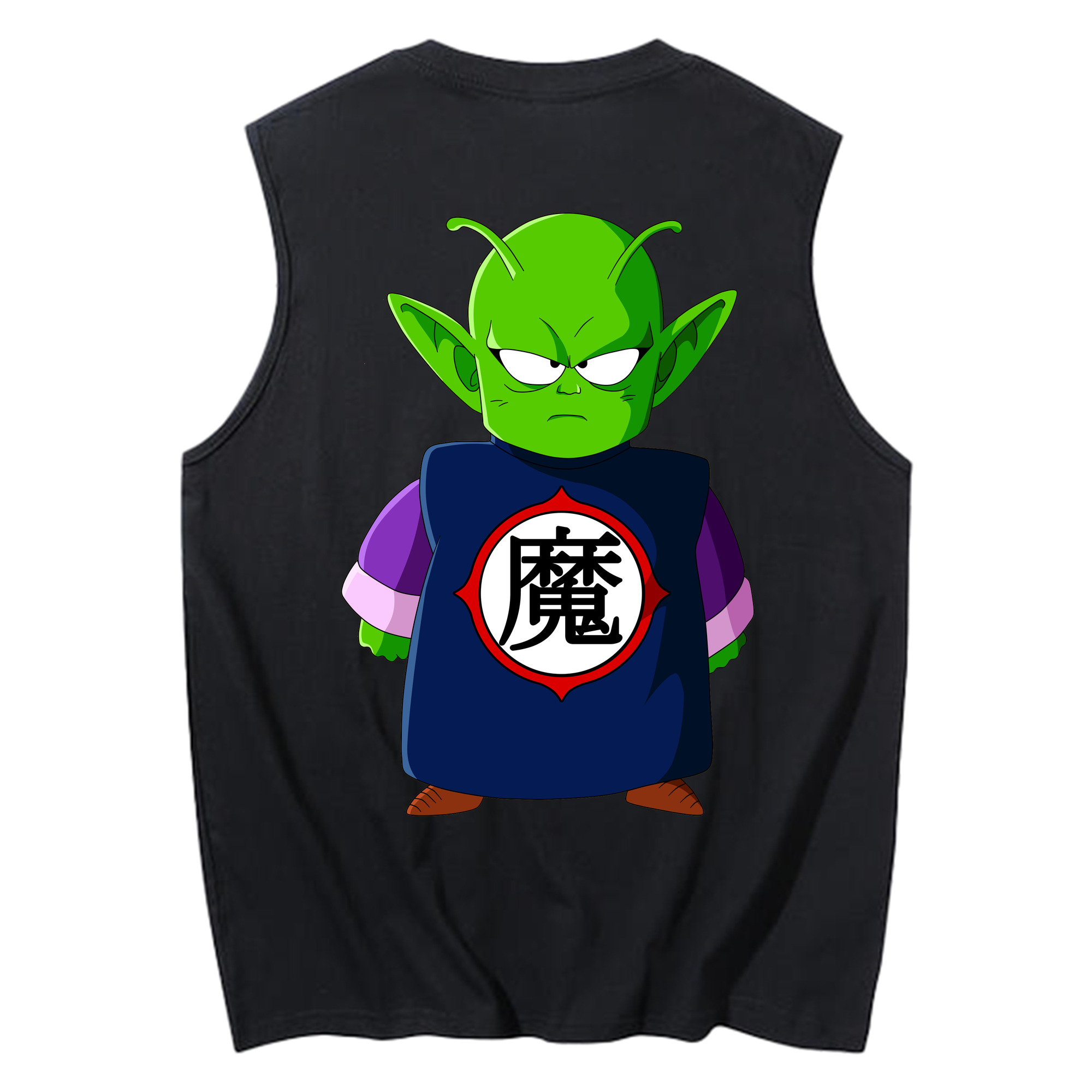 （画像用） ドラゴンボール ピッコロ DRAGON BALL Piccolo コットン100％タンクトップ（背面プリント）