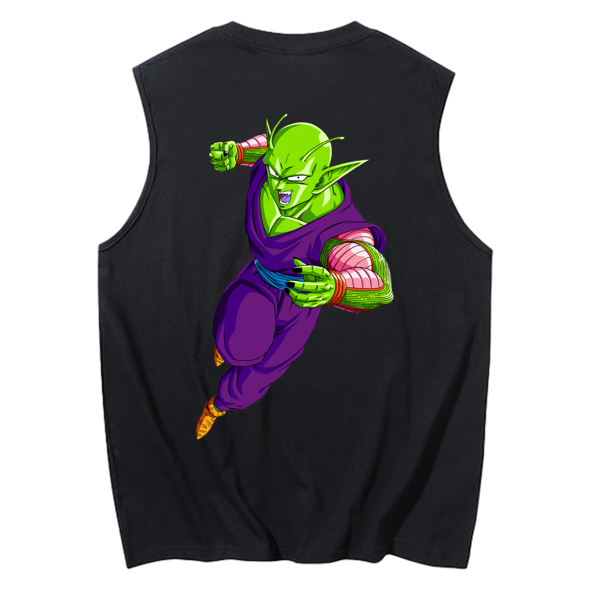 （画像用） ドラゴンボール ピッコロ DRAGON BALL Piccolo コットン100％タンクトップ（背面プリント）