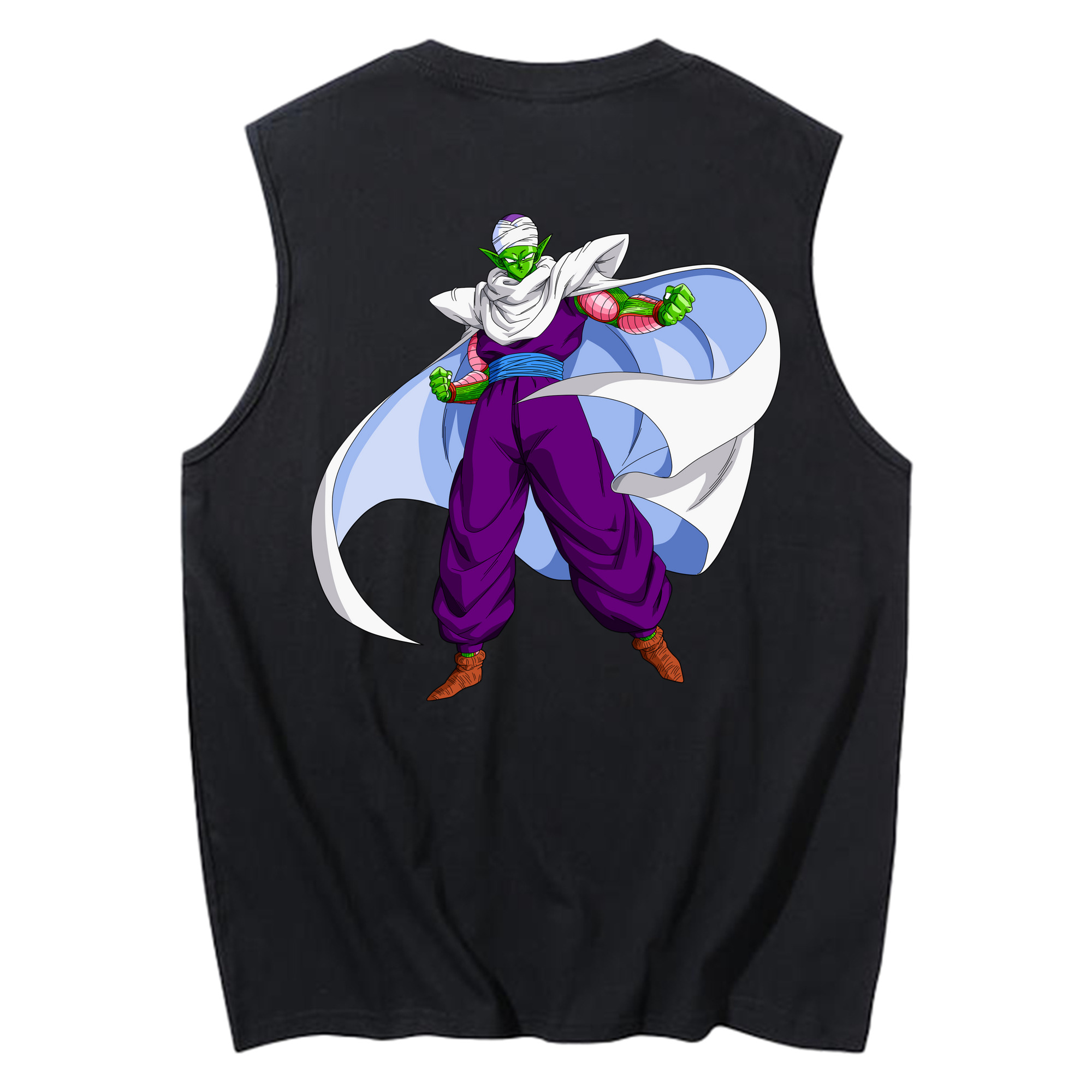 （画像用） ドラゴンボール ピッコロ DRAGON BALL Piccolo コットン100％タンクトップ（背面プリント）