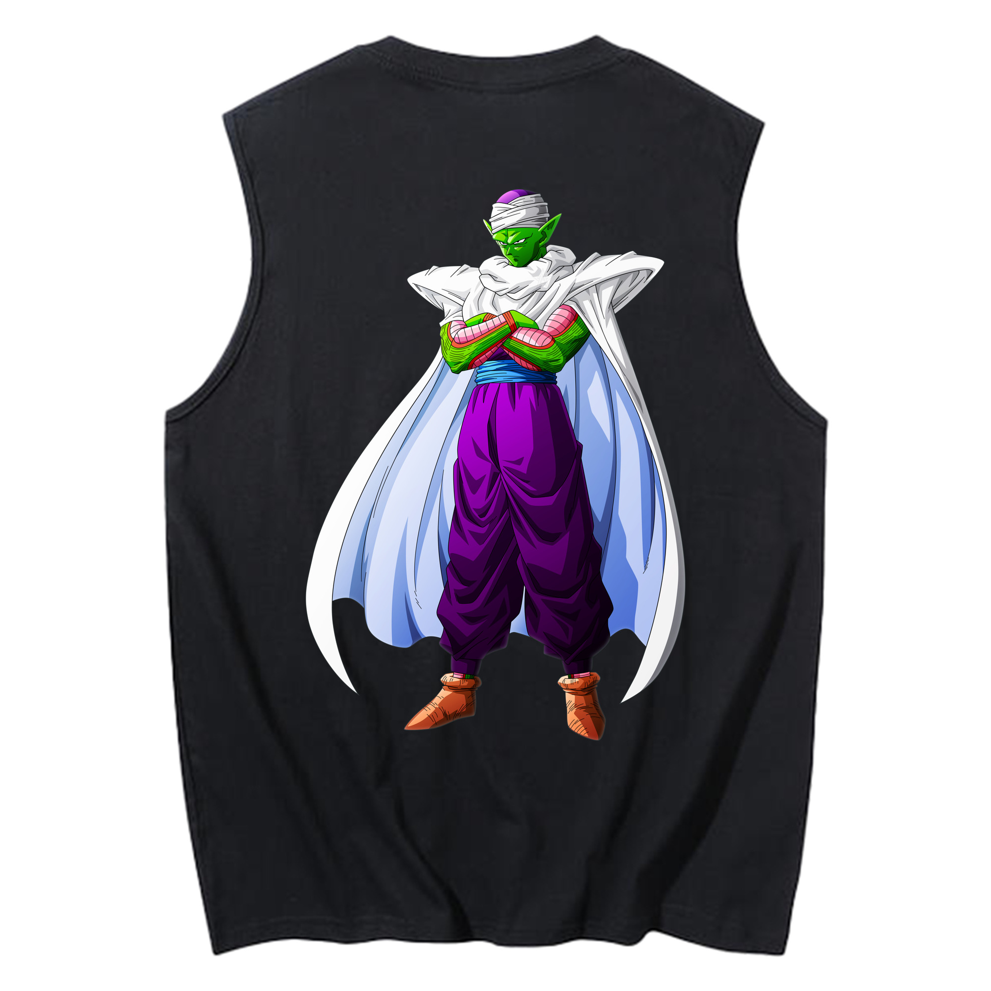 （画像用） ドラゴンボール ピッコロ DRAGON BALL Piccolo コットン100％タンクトップ（背面プリント）