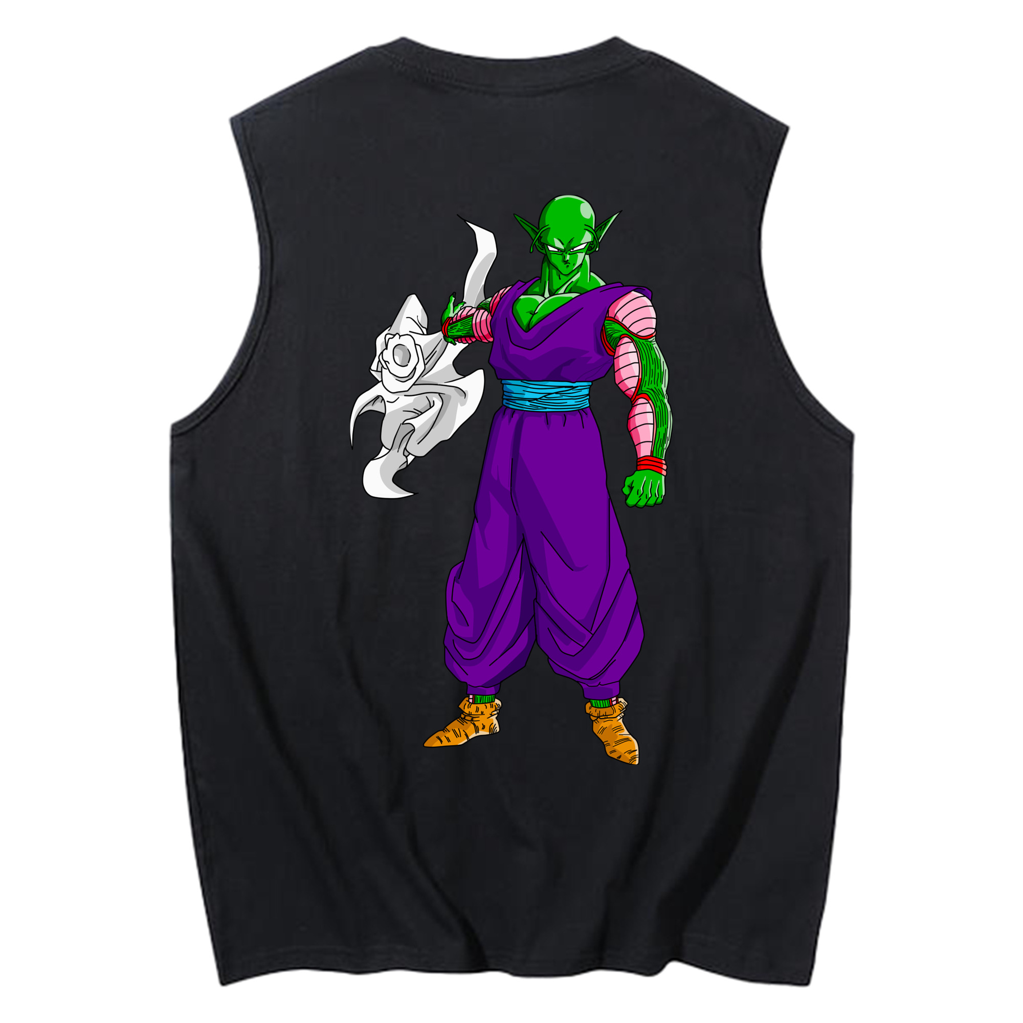 （画像用） ドラゴンボール ピッコロ DRAGON BALL Piccolo コットン100％タンクトップ（背面プリント）