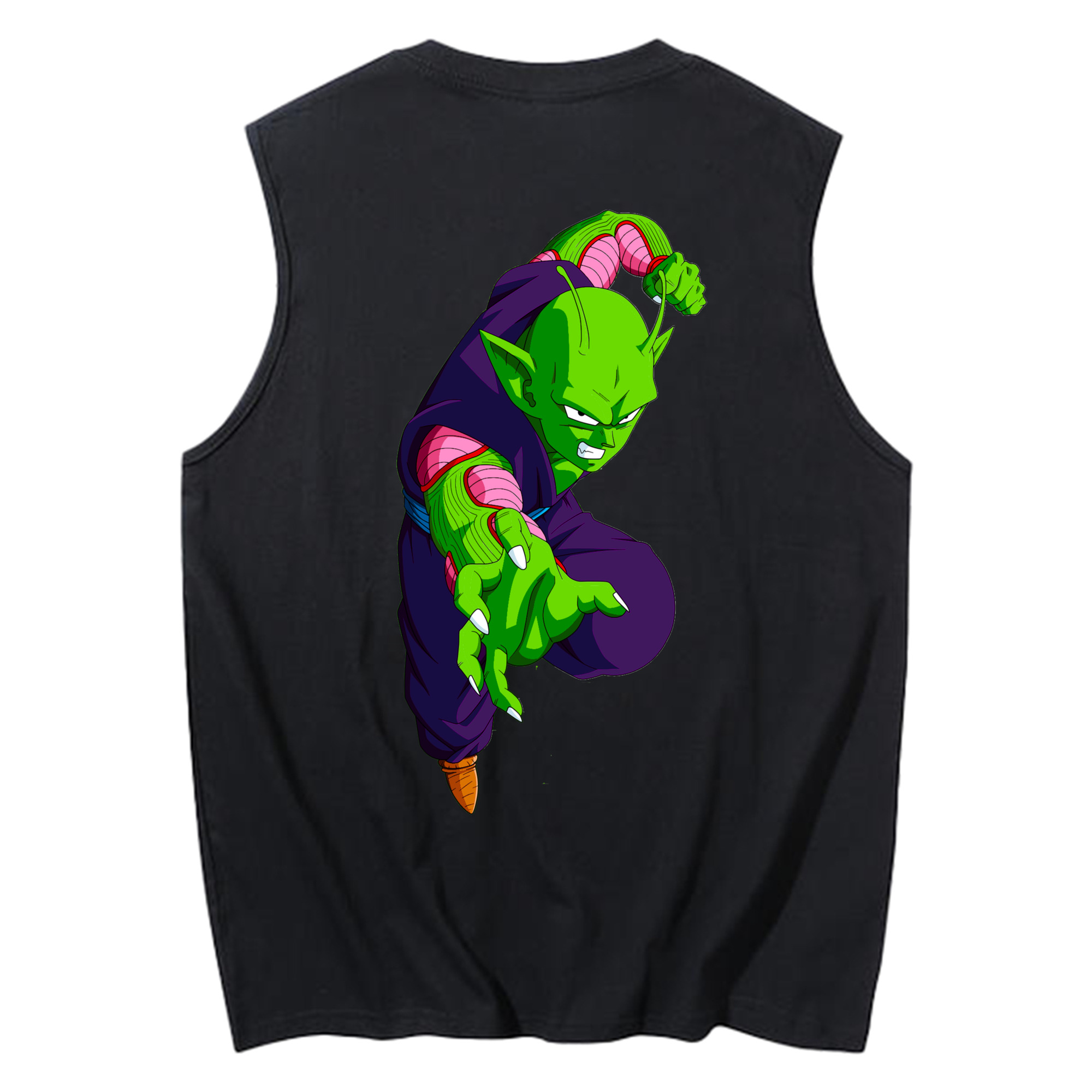 （画像用） ドラゴンボール ピッコロ DRAGON BALL Piccolo コットン100％タンクトップ（背面プリント）
